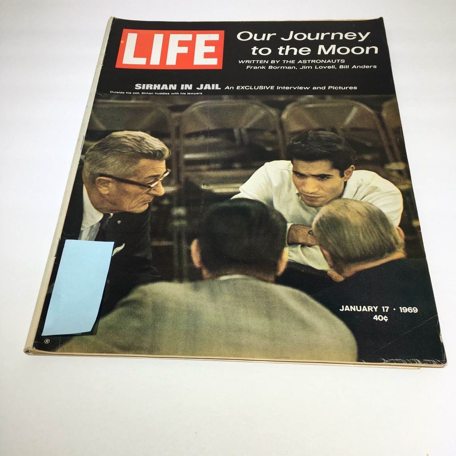 VTG Life Magazine January 17 1969 - Sirhan Huddles Journey To The Moon