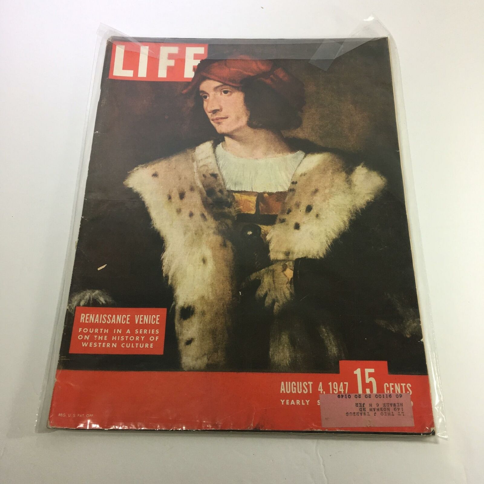 VTG Life Magazine August 4 1947 Renaissance Venice