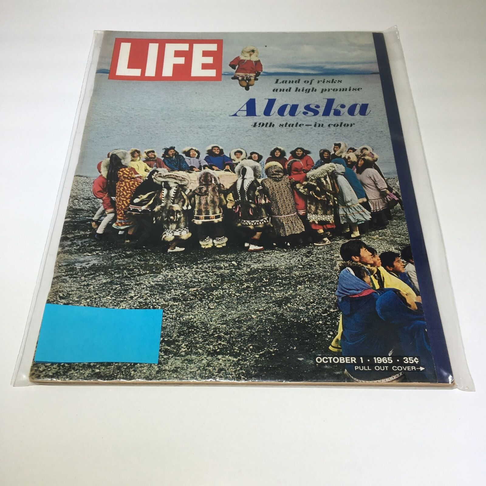 VTG Life Magazine October 1 1965 - High Promise Alaska, The 49th State-In Color