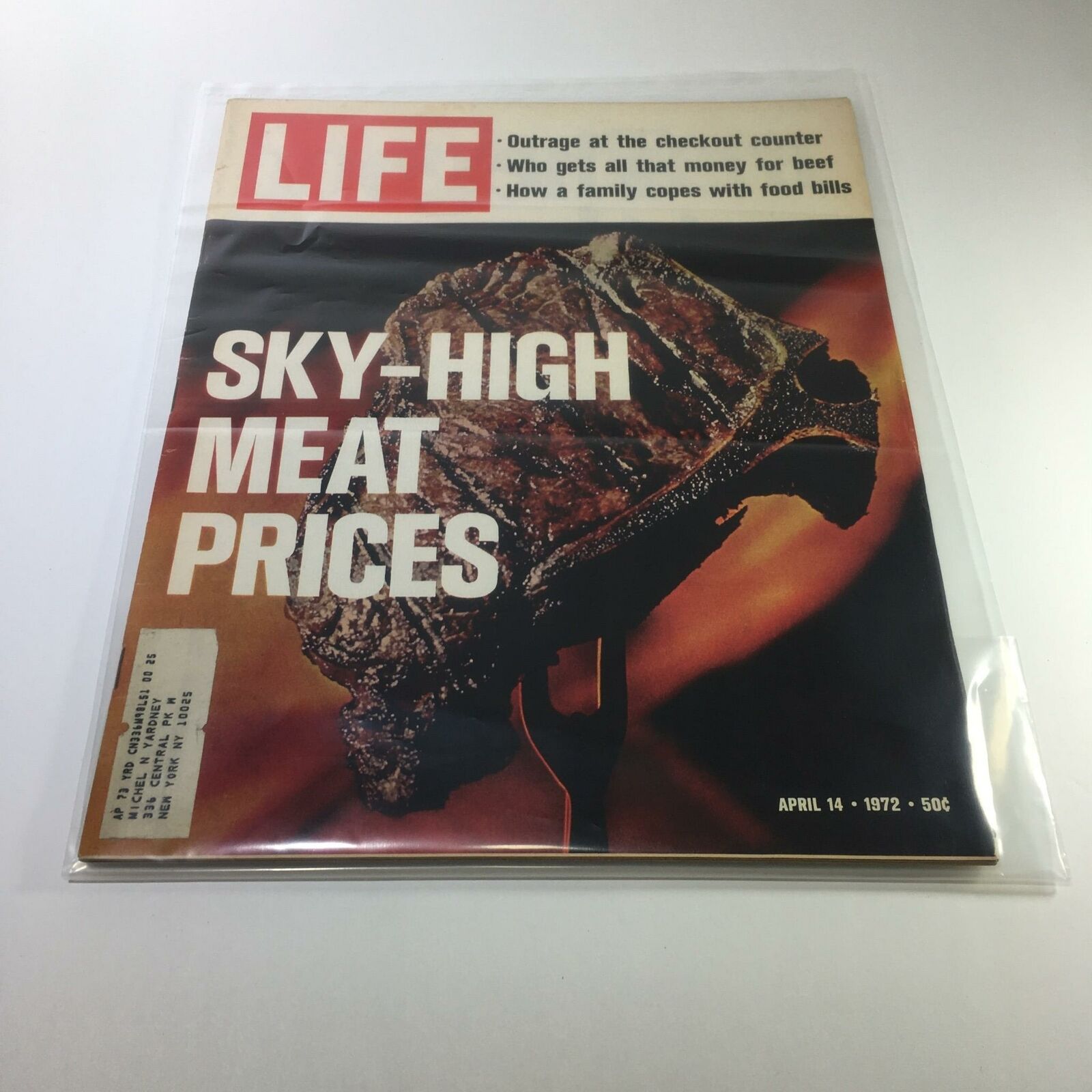 VTG Life Magazine: April 14 1972 - Sky-High Meat Prices