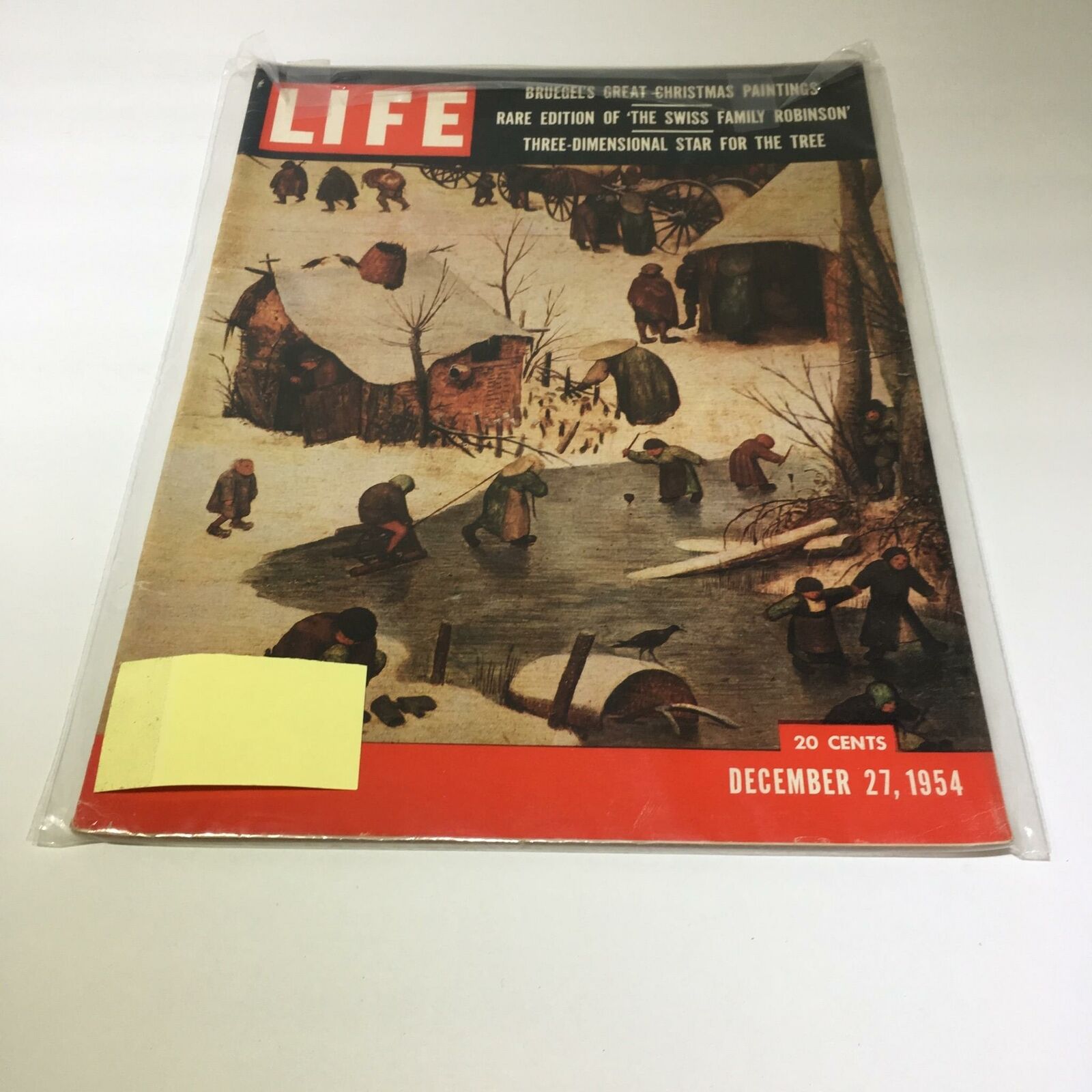 VTG Life Magazine December 27 1954 - The Swiss Family Robinson / Bruegel's Art