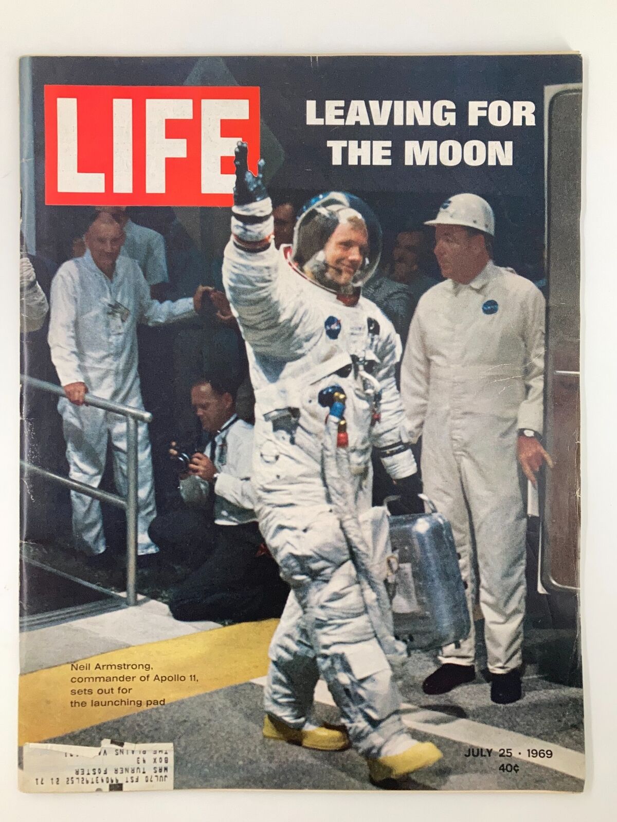 VTG Life Magazine July 25 1969 Neil Armstrong Commander of Apollo 11