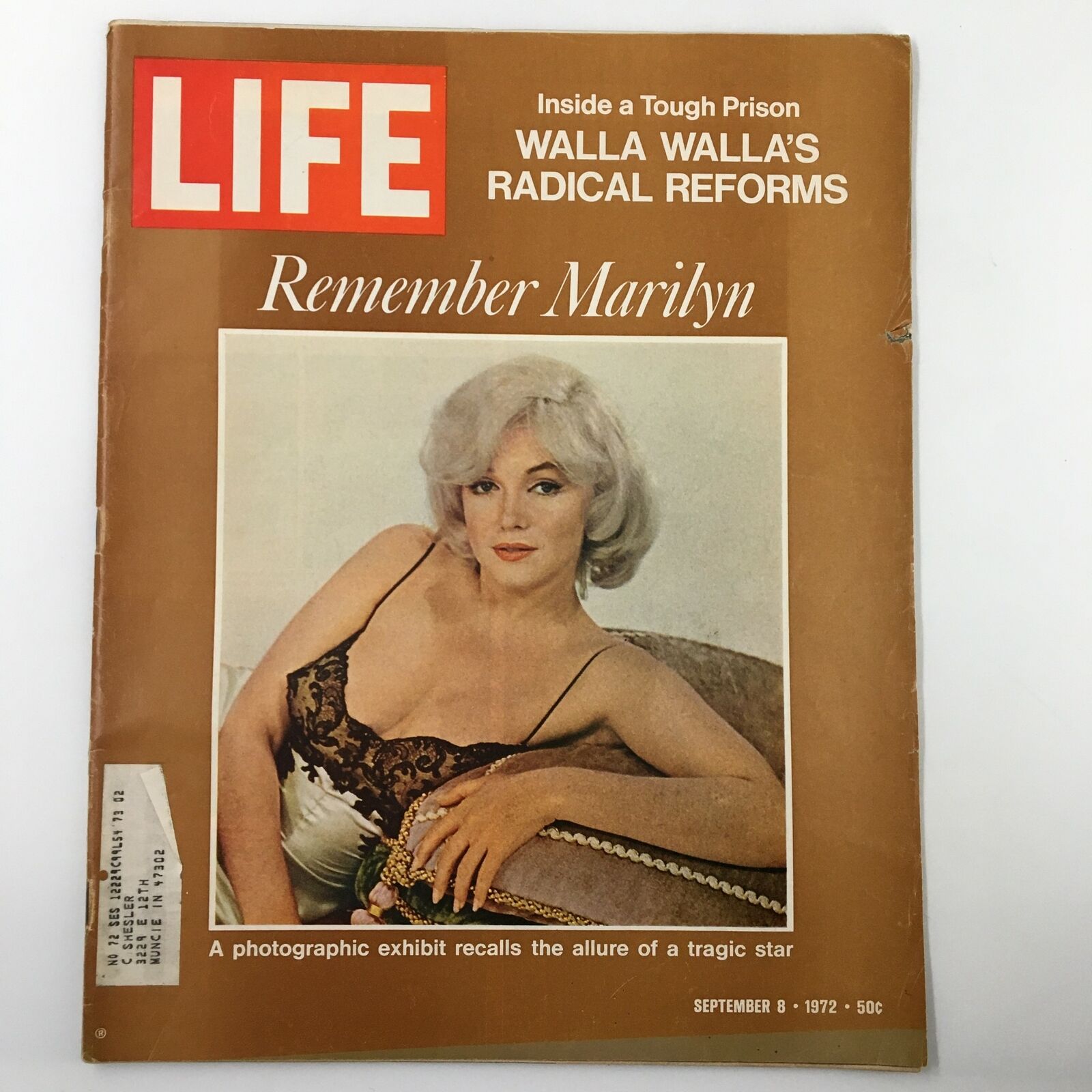 VTG Life Magazine September 8 1972 Remembering Marilyn Monroe