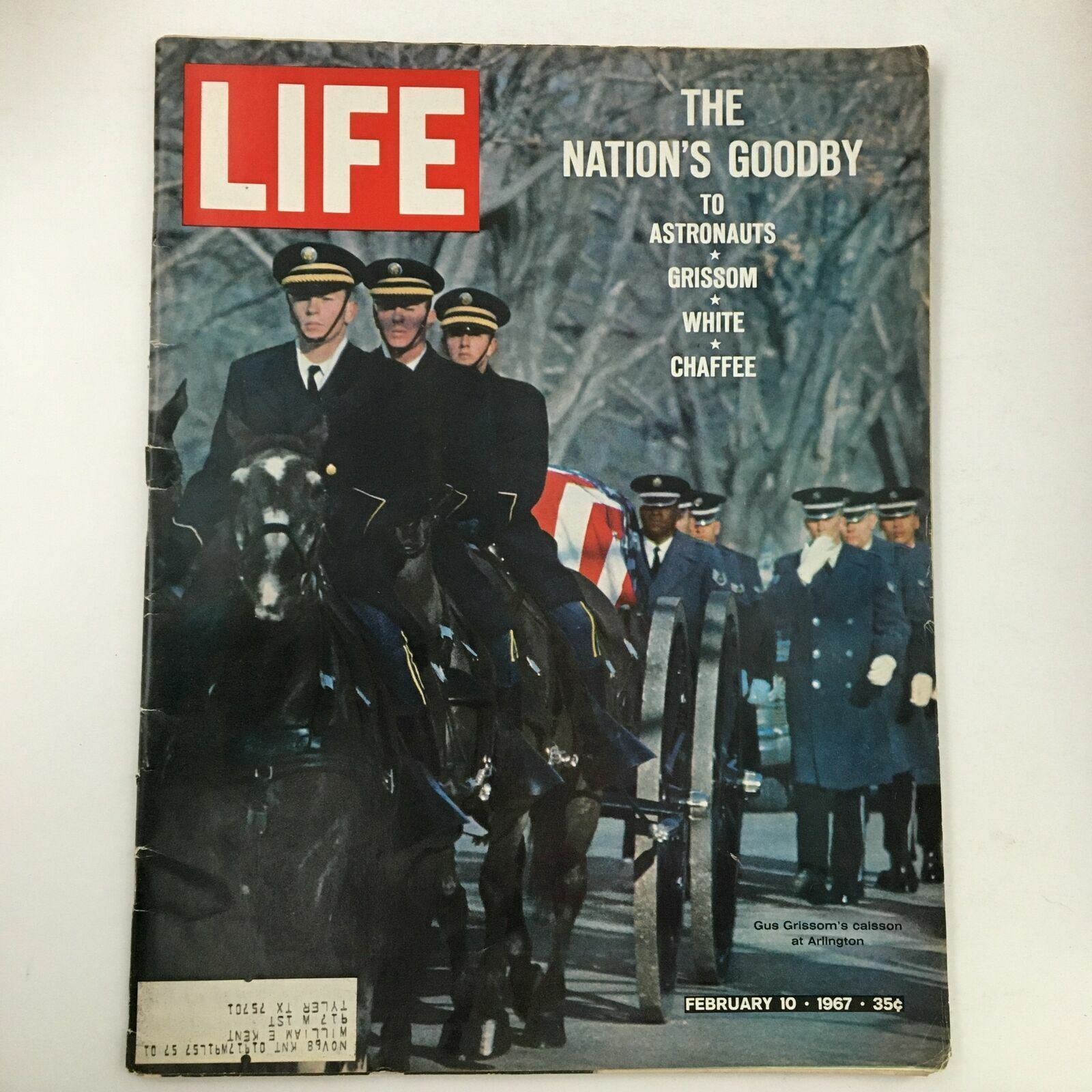 Life Magazine February 10 1967 The Nation's Goodby to Grissom, White & Chaffee