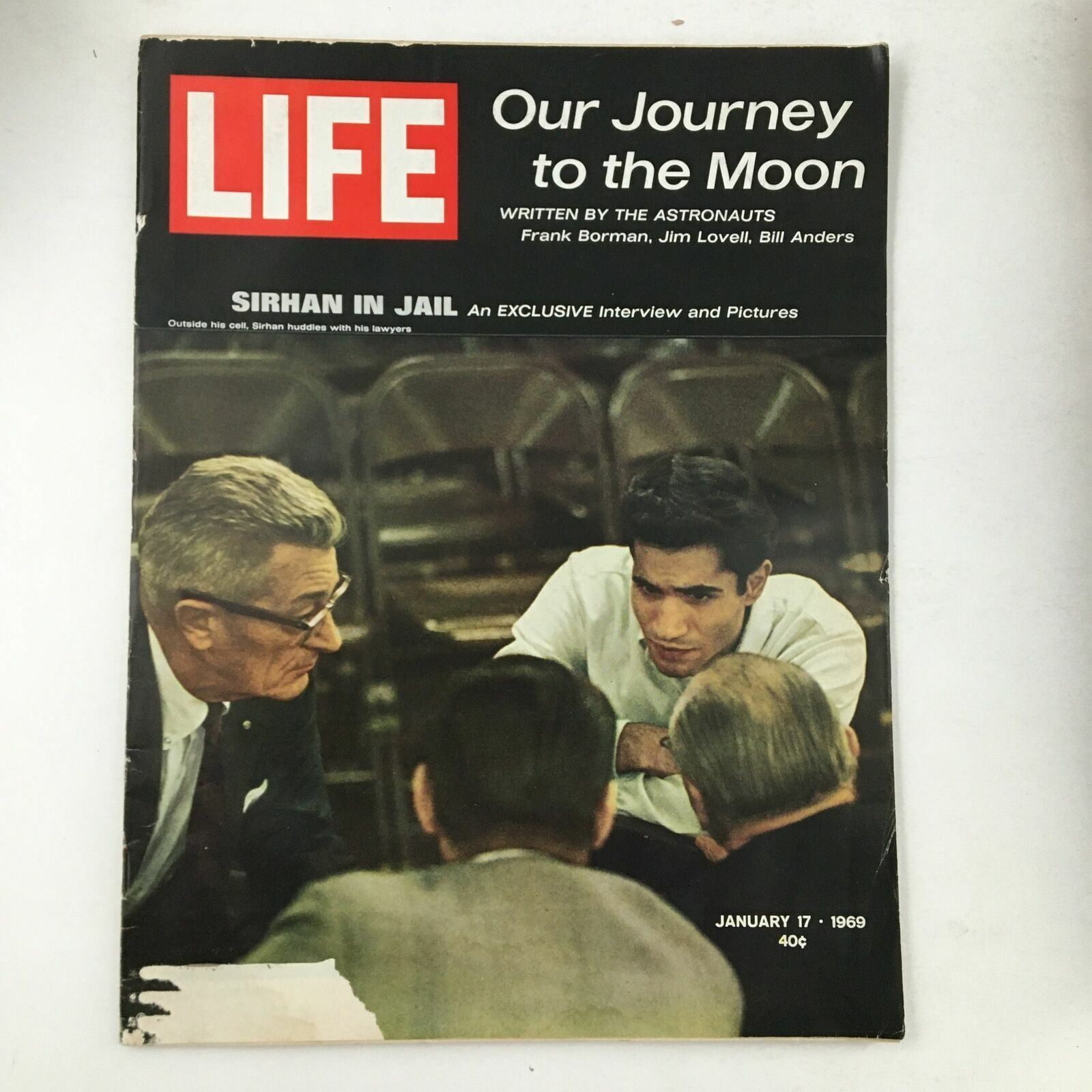 Life Magazine January 17 1969 Sirhan Sirhan An Exclusive Interview and Pictures