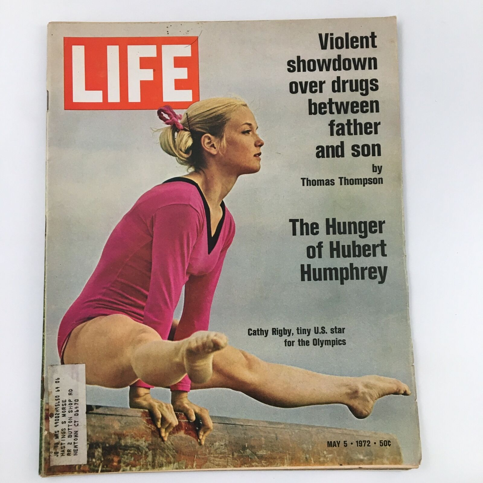 VTG Life Magazine May 5 1972 U.S. Star Olympics Cathy Rigby Feature