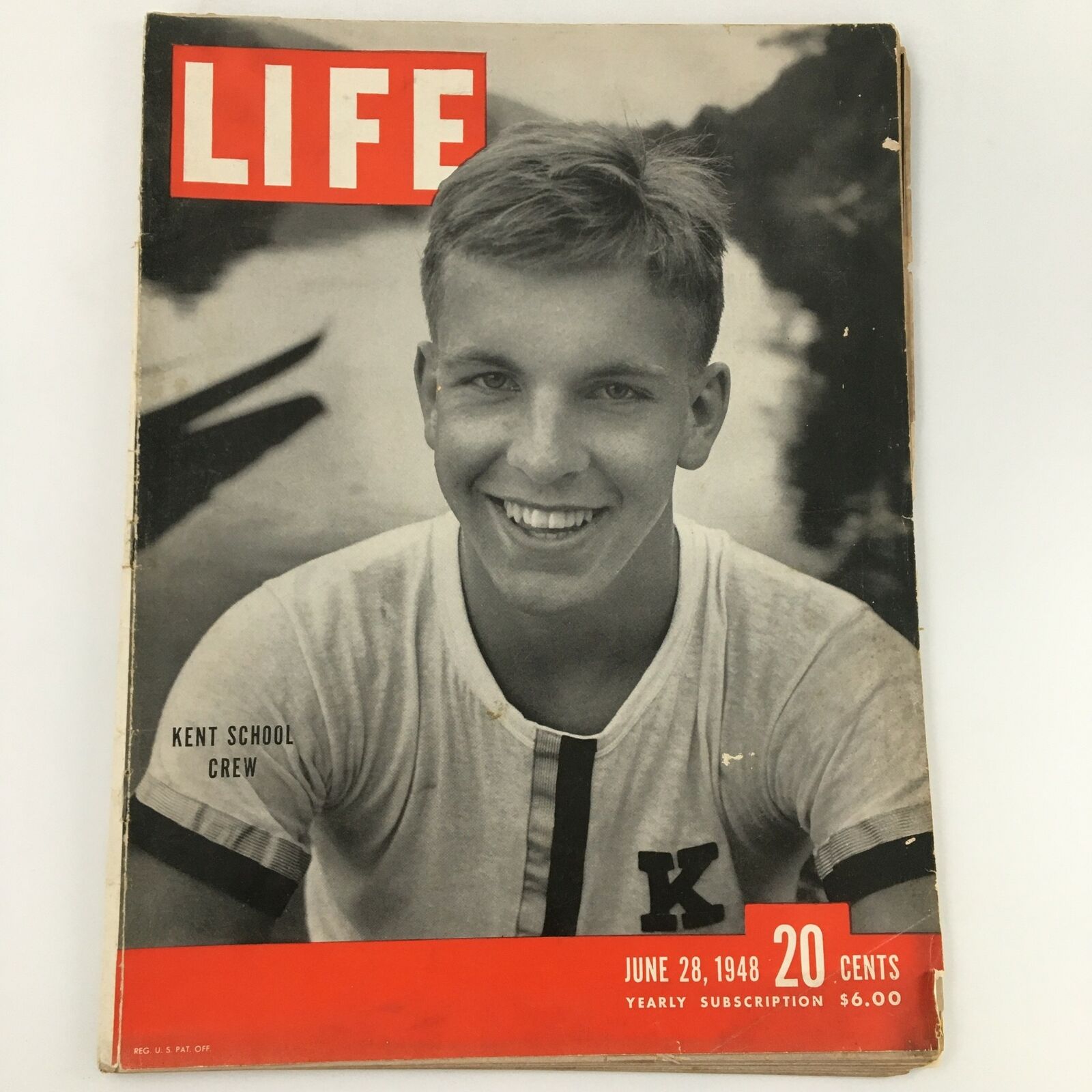 VTG Life Magazine June 28 1948 Kent School Crew Stuart Auchincloss Feature