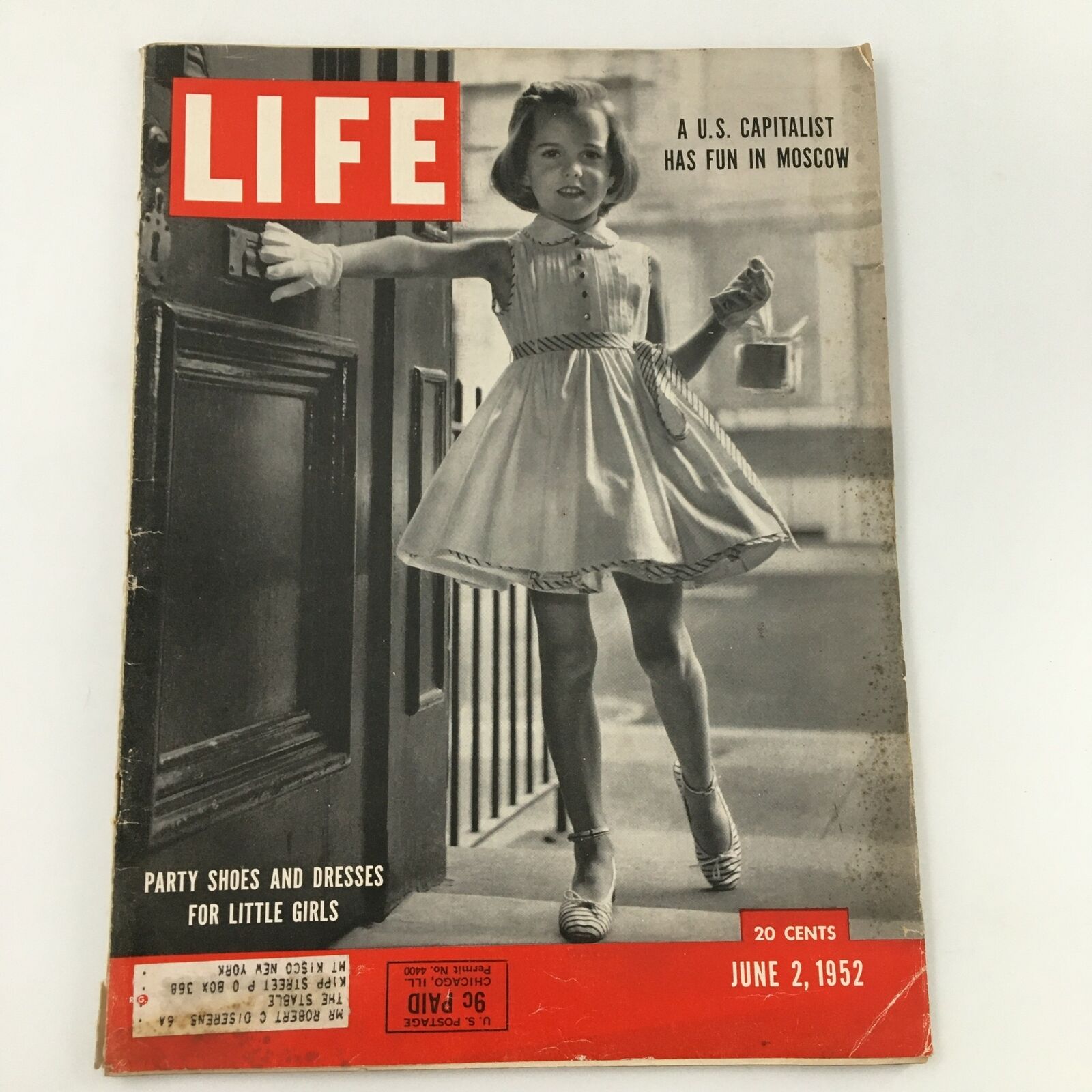 VTG Life Magazine June 2 1952 Party Shoes and Dresses for Little Girls