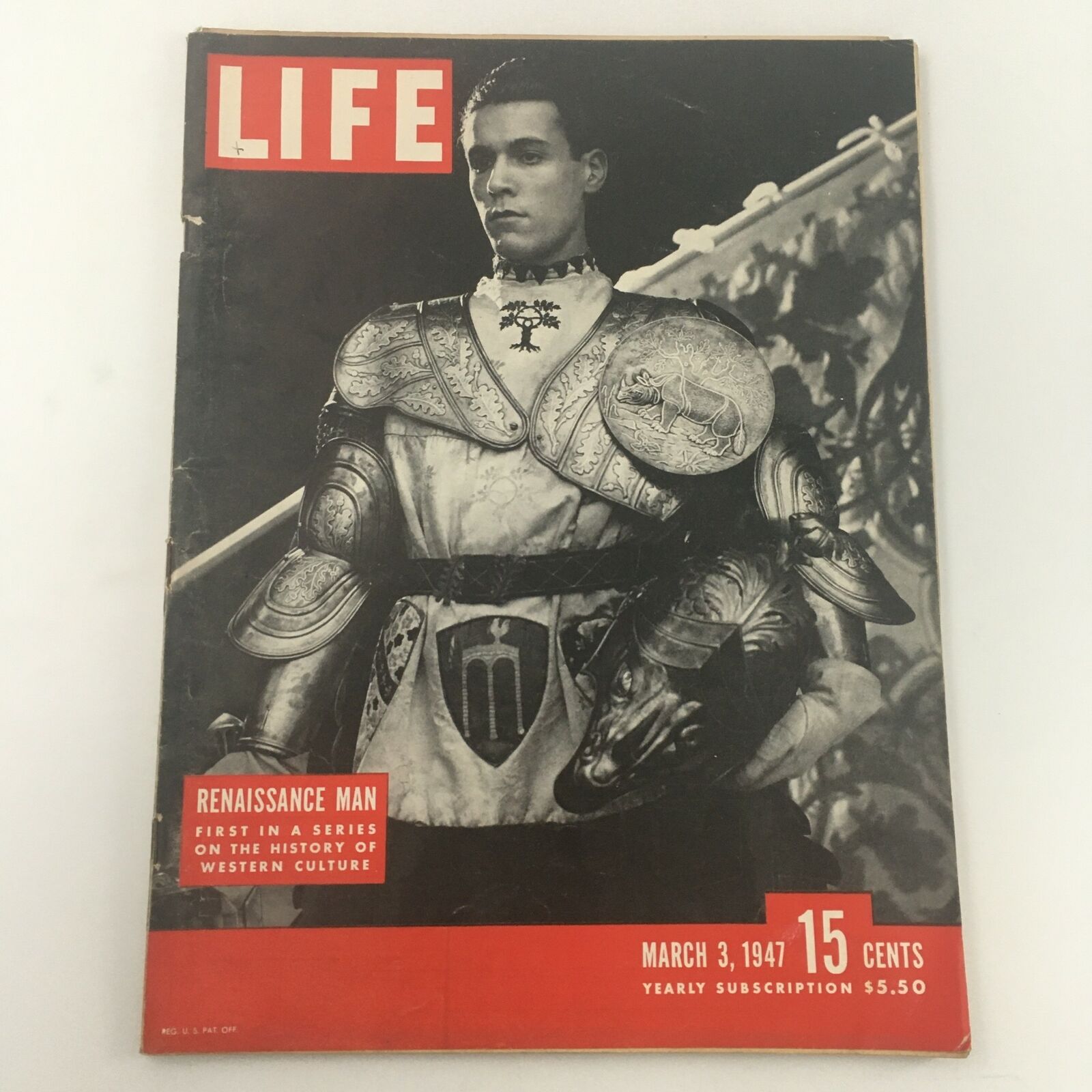 VTG Life Magazine March 13 1947 Renaissance Man of Western Culture, Newsstand