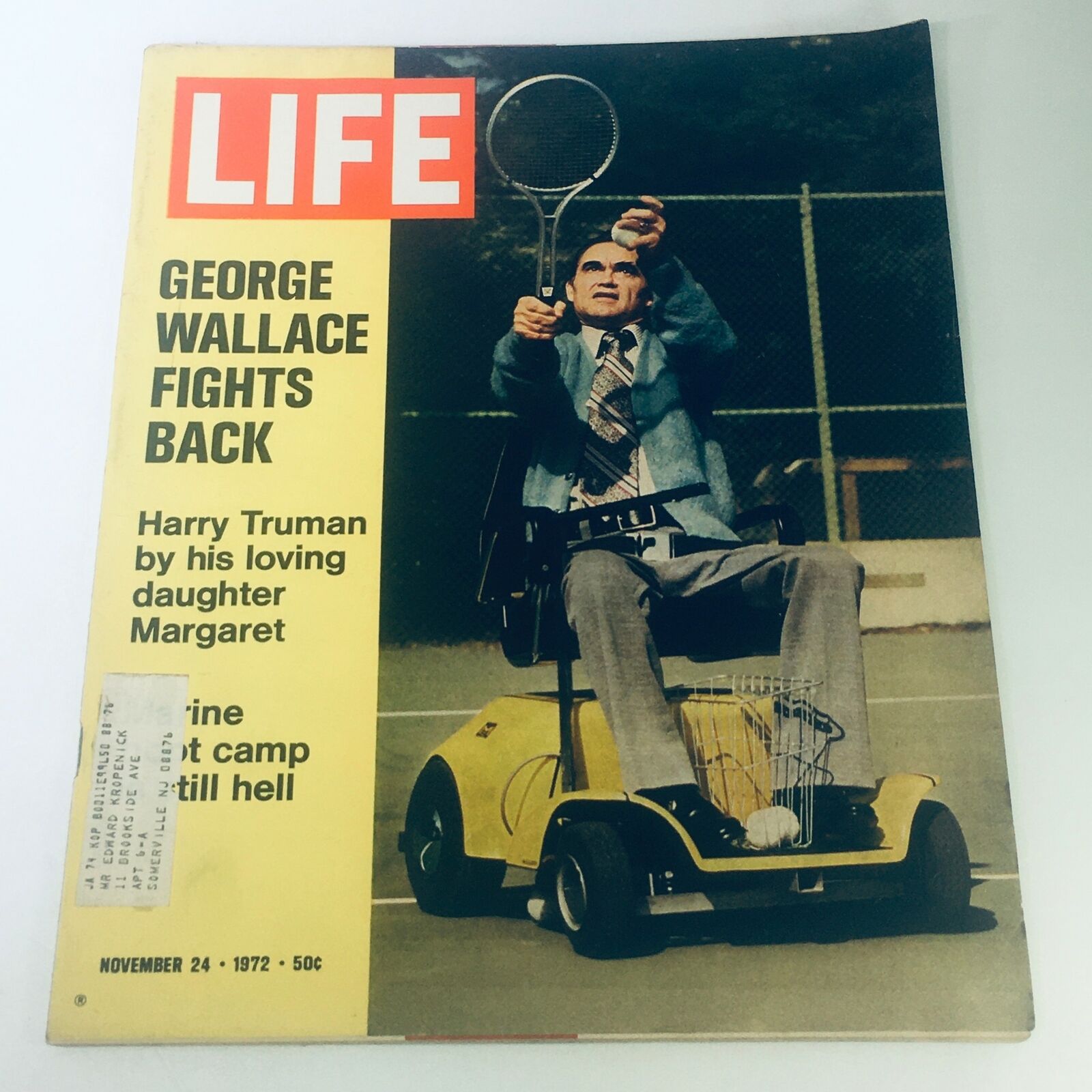 VTG Life Magazine November 24 1972 - George Wallace Fights Back / Harry Truman