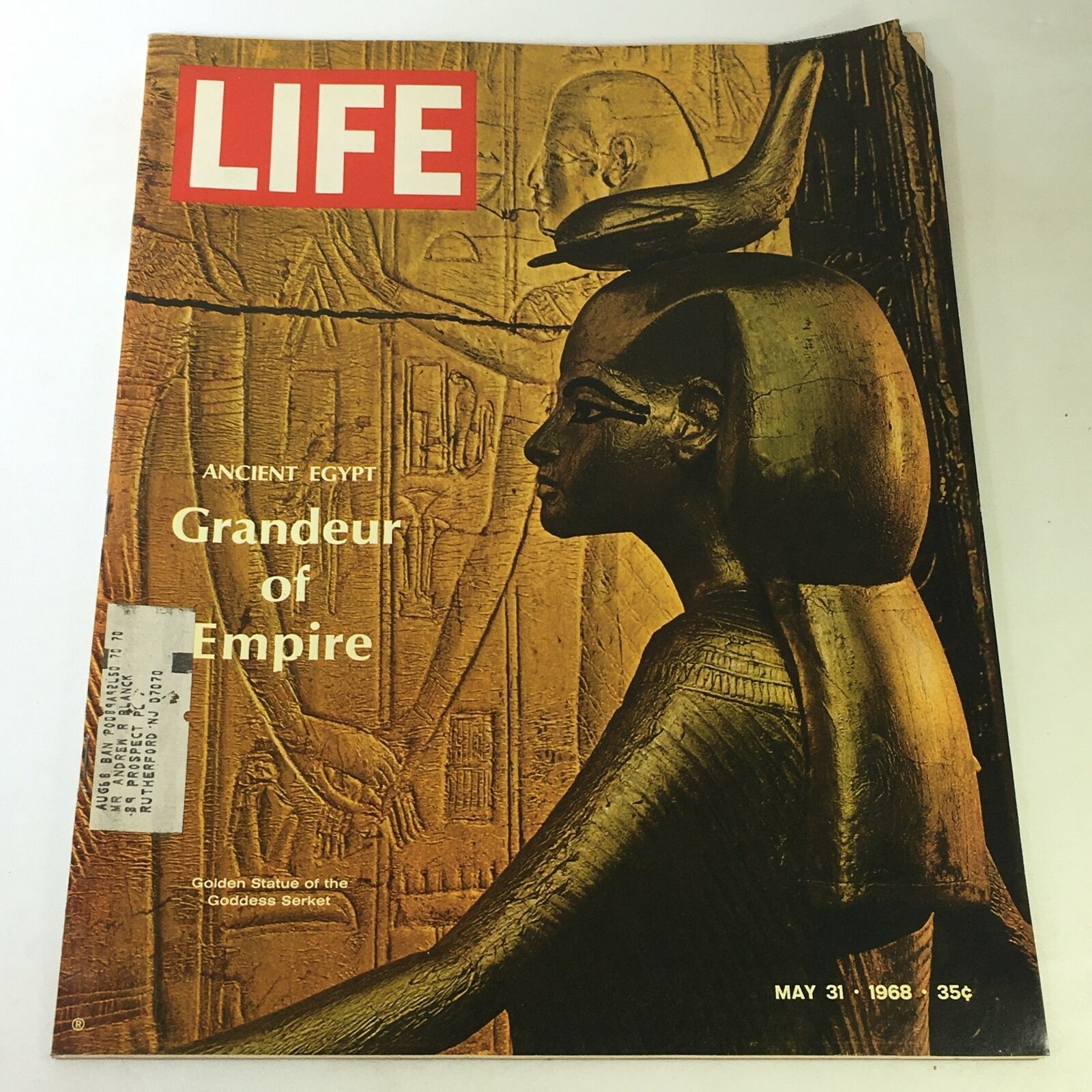 VTG Life Magazine May 31 1968 - The Ancient Egypt and Grandeur of Empire