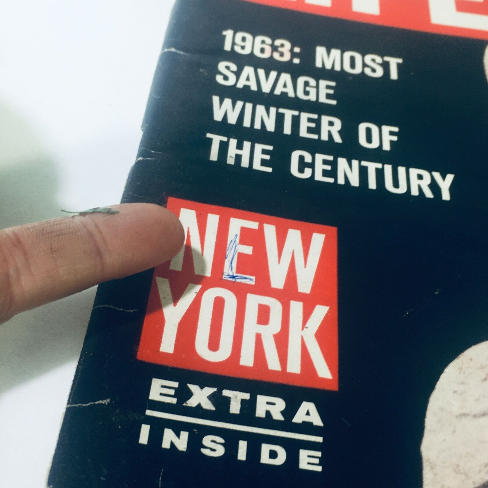 VTG Life Magazine February 8 1963 - 1963 Most Savage Winter of the Century