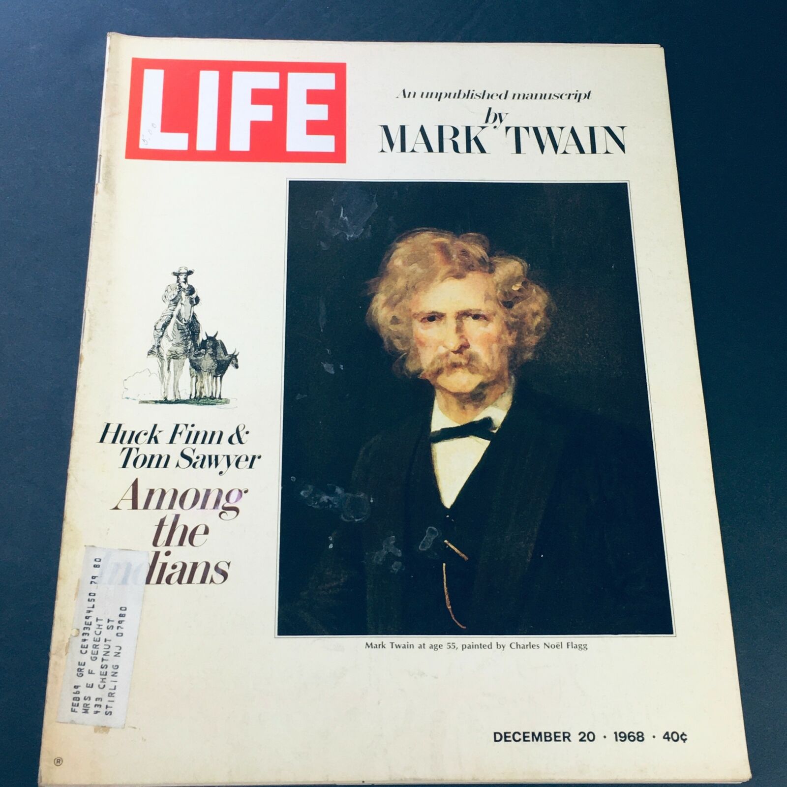 VTG Life Magazine December 20 1968 - An Unpublished Manuscript by Mark Twain