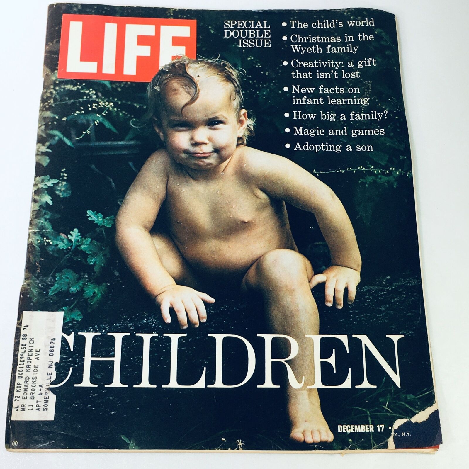 VTG Life Magazine December 17 1971 - Special Double Issue on Children