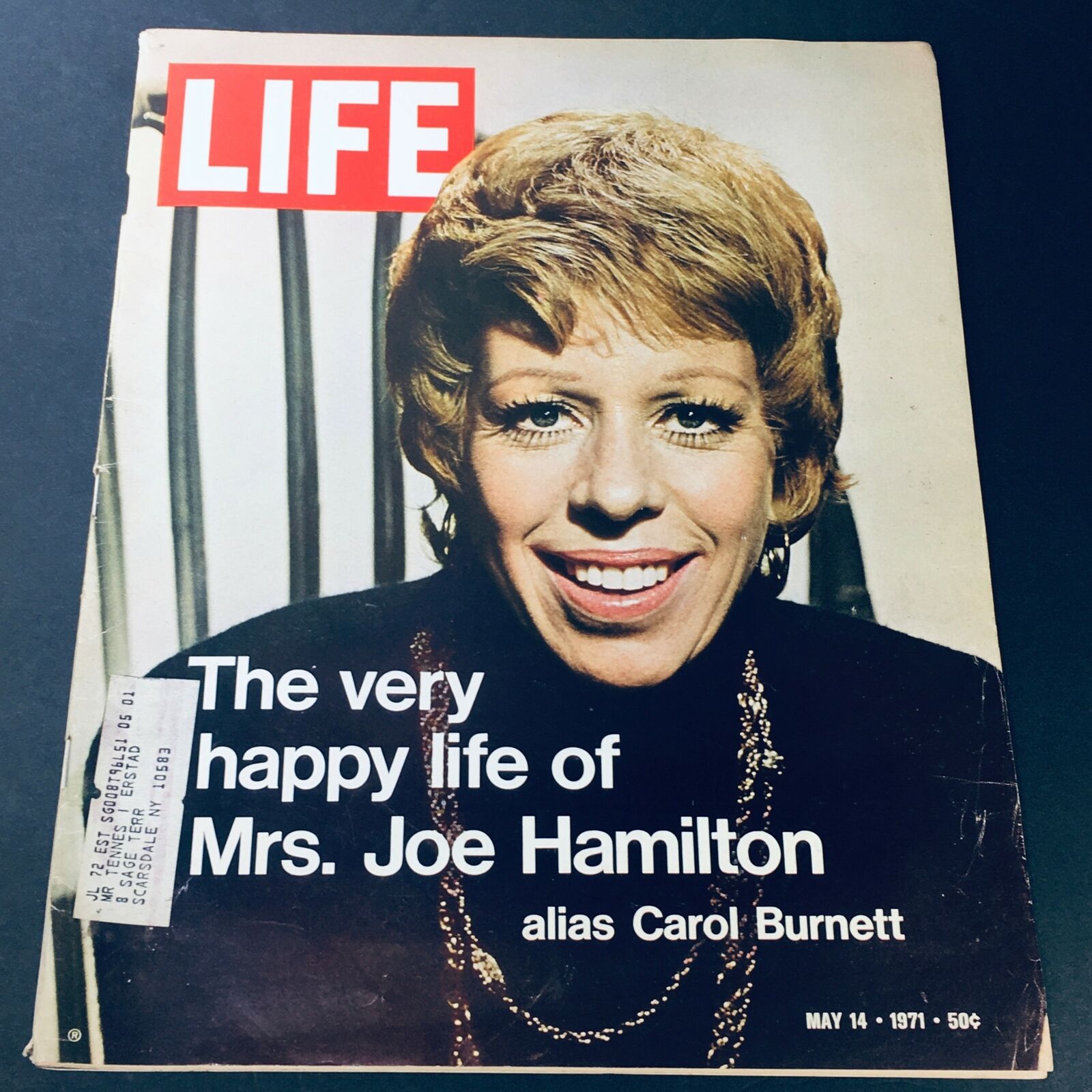 VTG Life Magazine May 14 1971 - Mrs. Joe Hamilton alias Carol Burnett