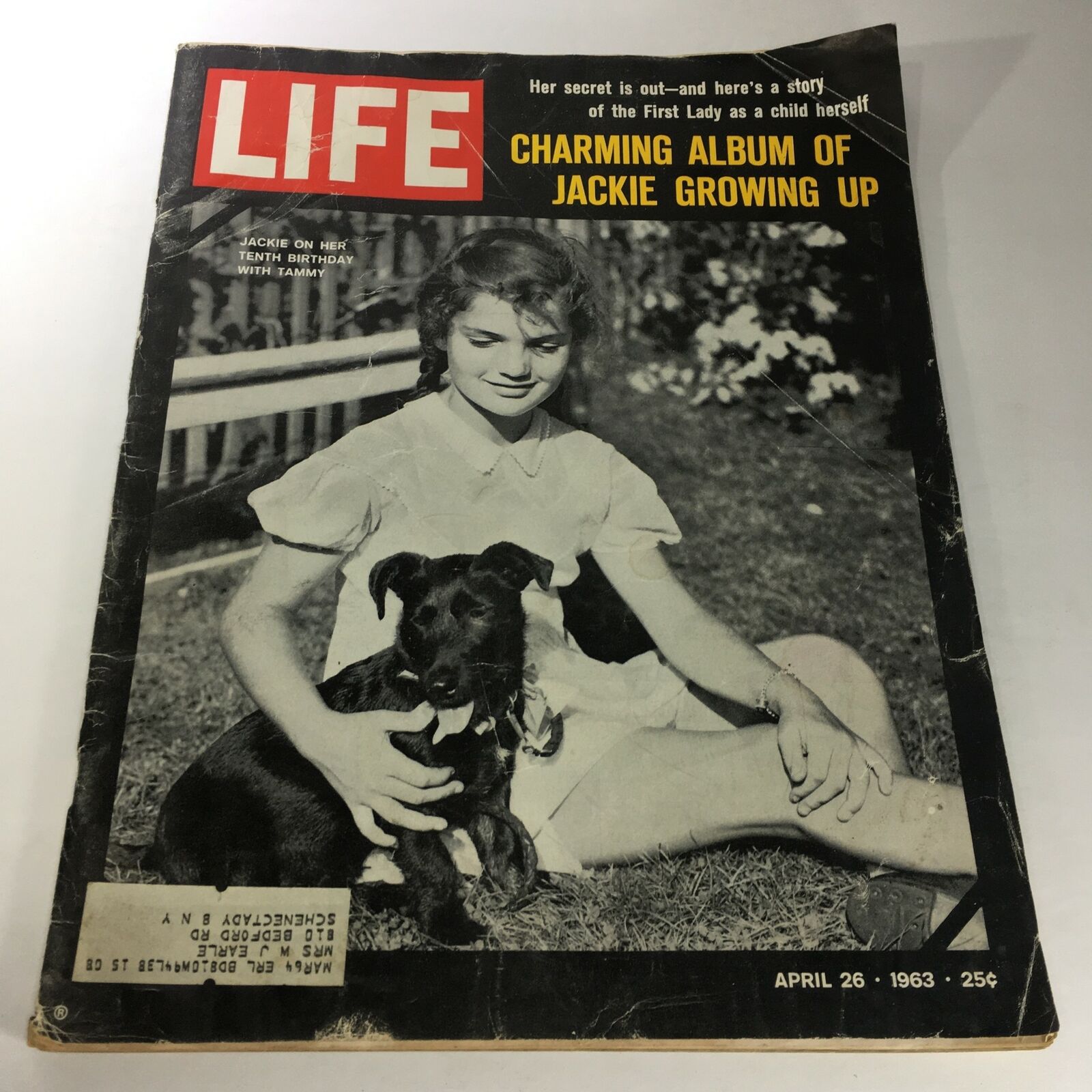 VTG Life Magazine: April 26 1963 - Jackie Kennedy On Her 10th Birthday