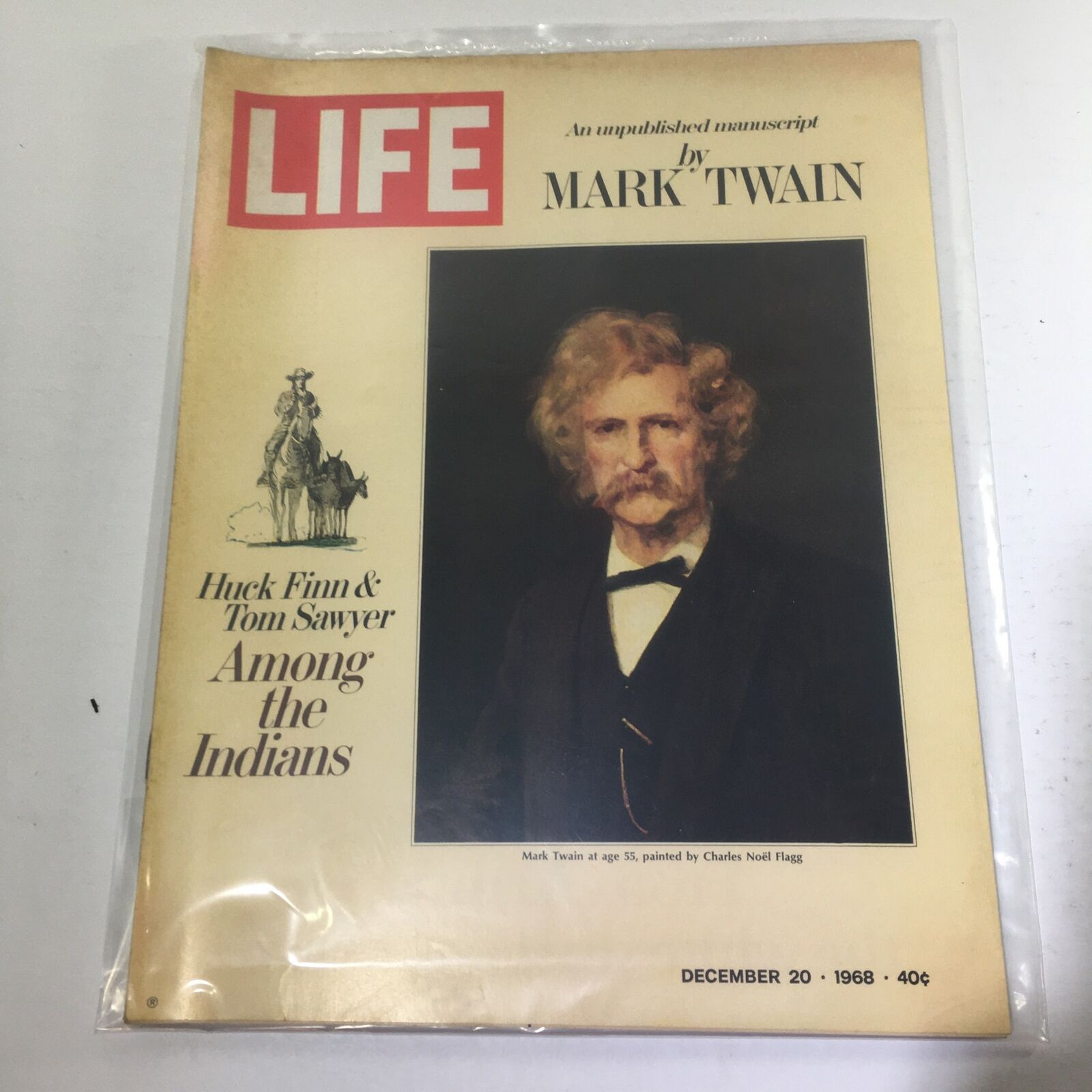 VTG Life Magazine: December 20 1968 - Mark Twain/Huck Finn & Tom Sawyer