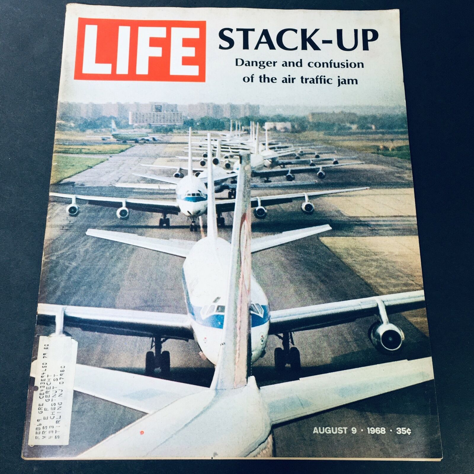 VTG Life Magazine August 9 1968 - Danger & Confusion of the Traffic Air Jam