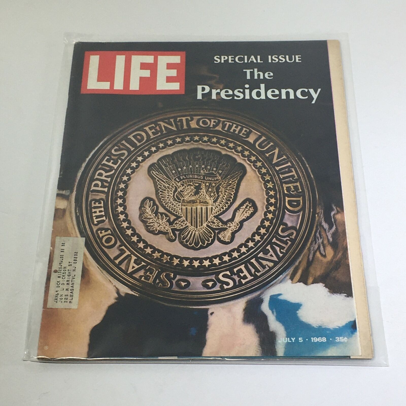 VTG Life Magazine: July 5 1968 - Special Issue: The Presidency of The U.S.A.