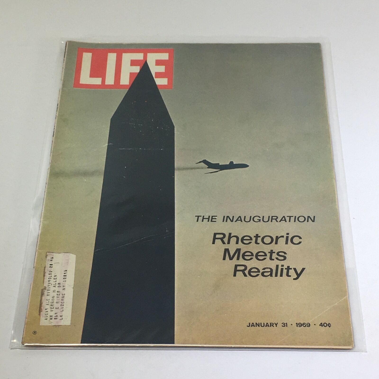 VTG Life Magazine: January 31 1969 - The Inauguration: Rhetoric Meets Reality