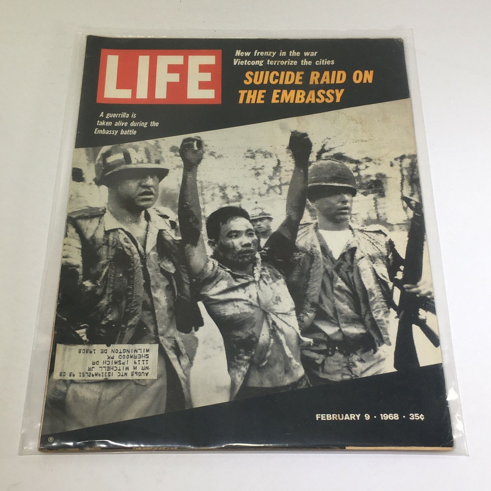 VTG Life Magazine: February 9 1968 - Suicide Raid on The Embassy New Frenzy War