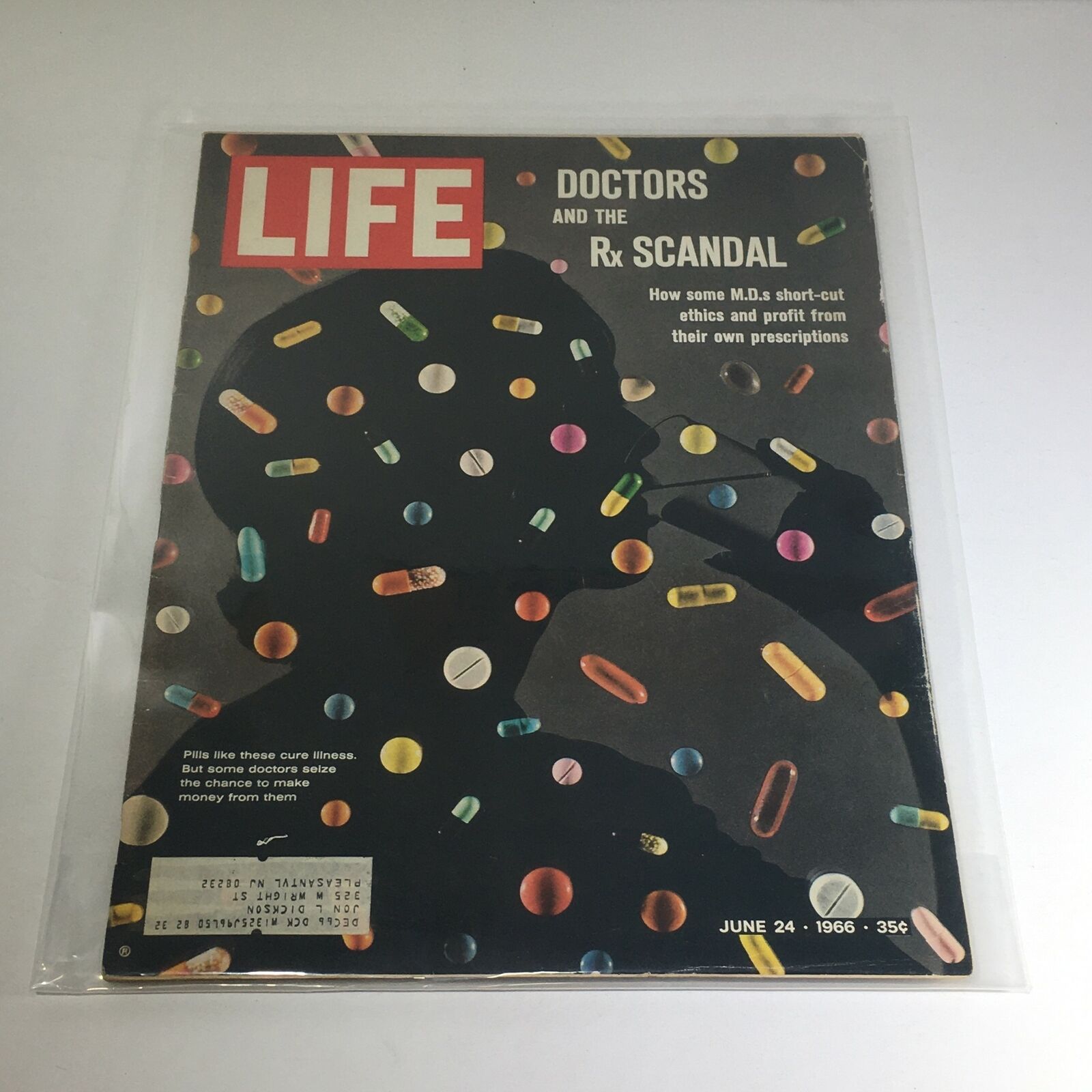 VTG Life Magazine: June 24 1966 - Doctors and the Rx Scandal/M.D.'s Short-Cut