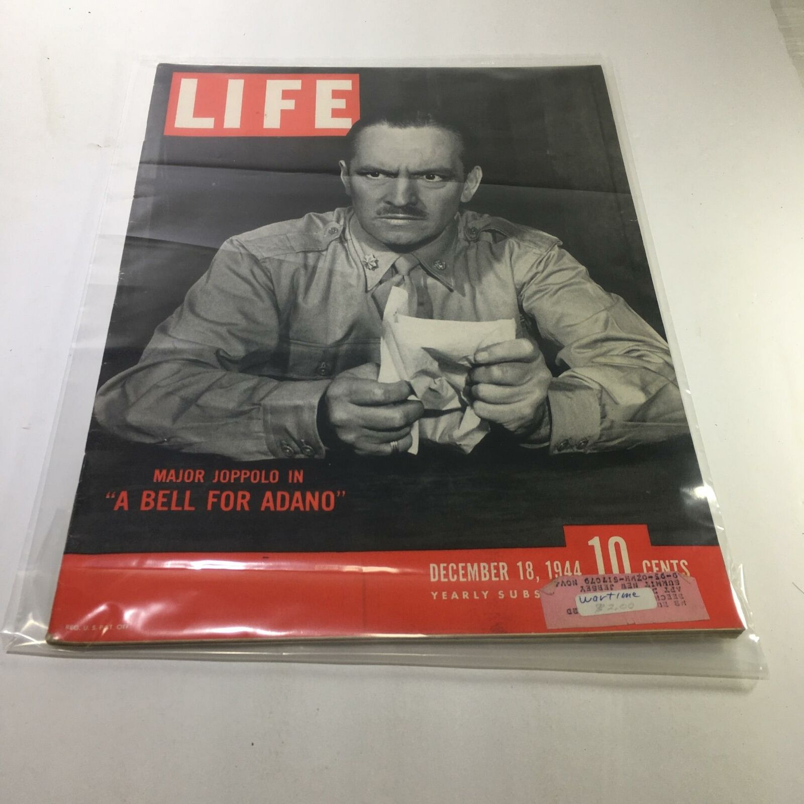 VTG Life Magazine: December 18 1944 - Major Joppolo in "A Bell for Adano"