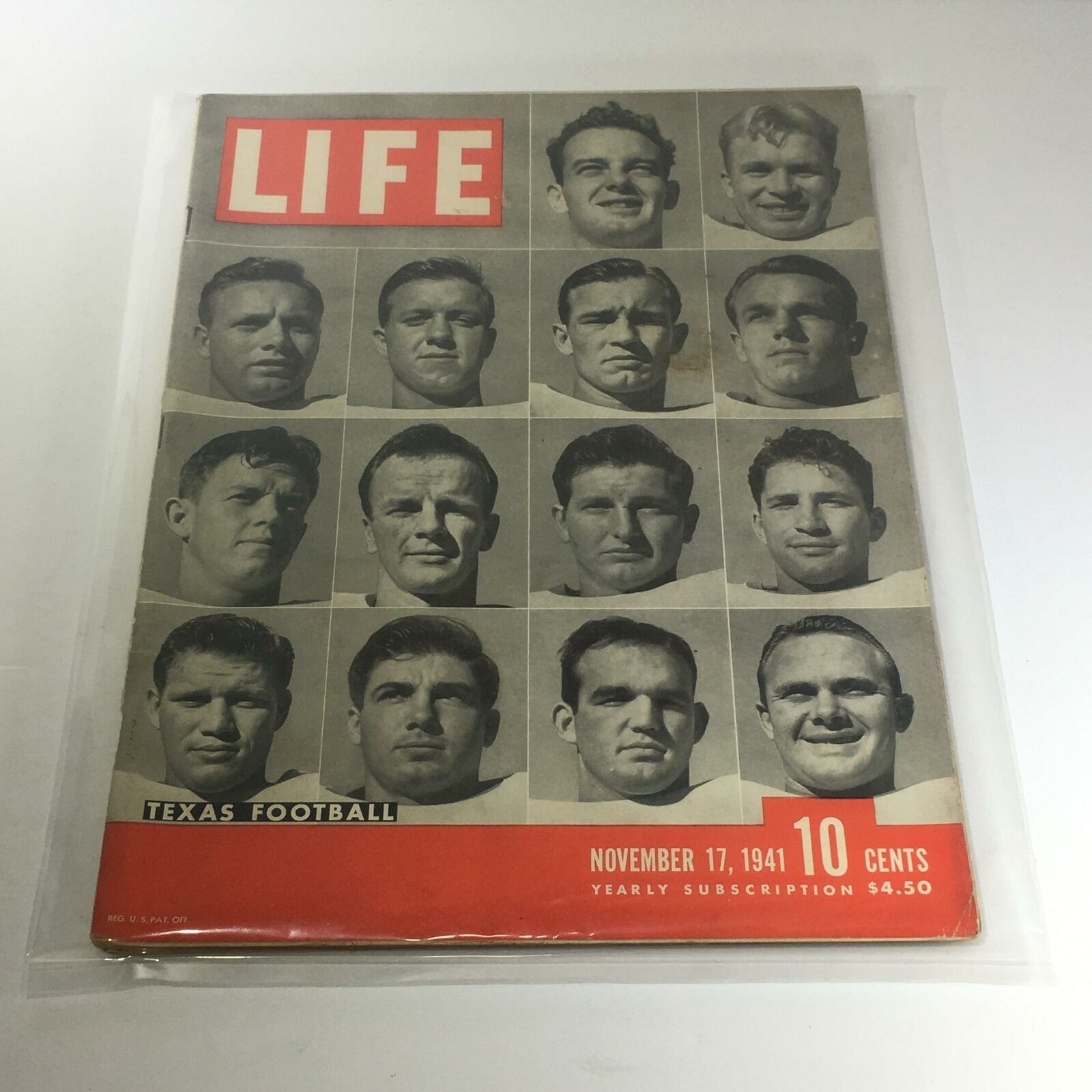 Vintage Life Magazine: November 17 1940 - Texas Football