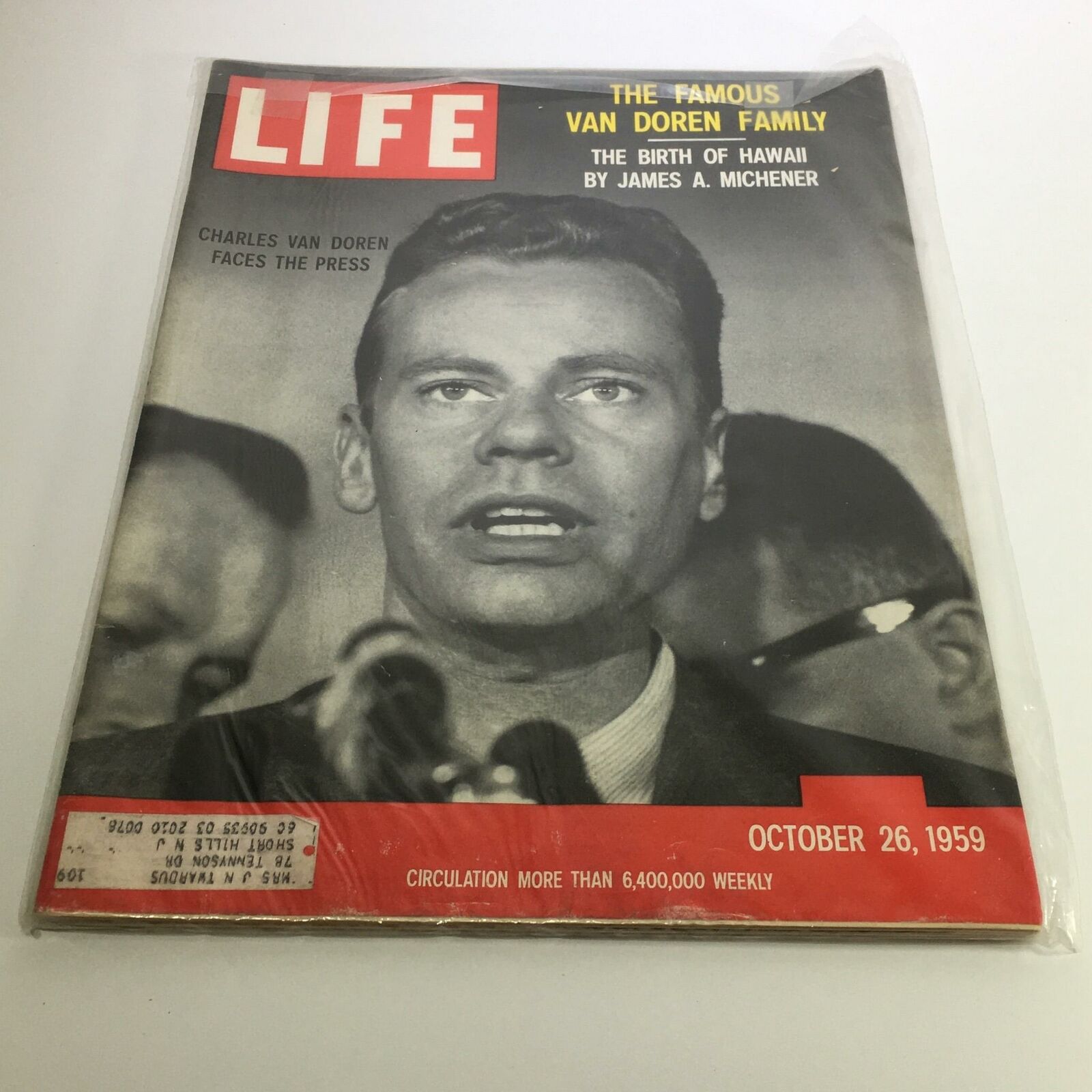 VTG Life Magazine October 26 1959 Charles Van Doren Faces The Press