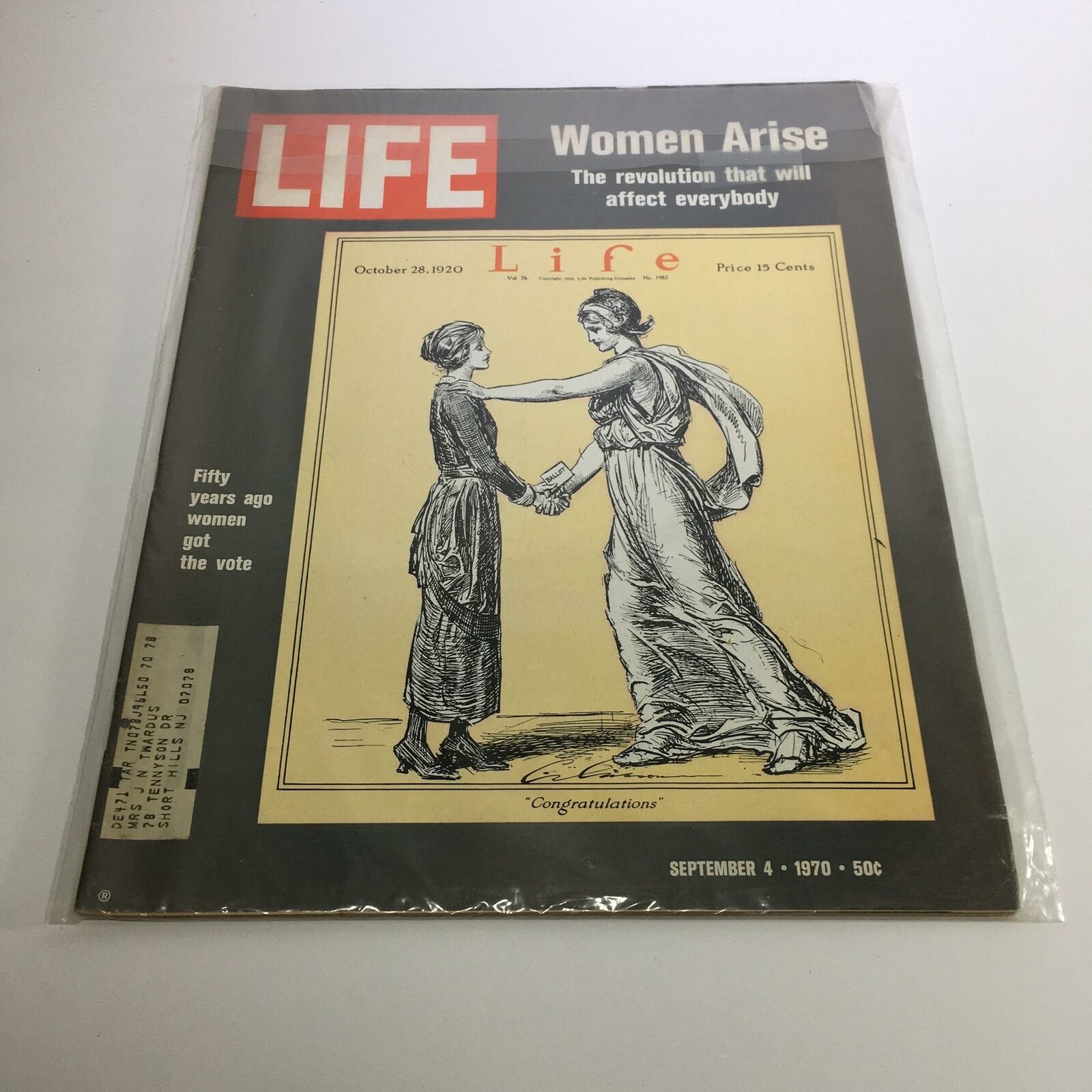 Life Magazine September 4 1970 Women Arise The Revolution Will Affect Everybody