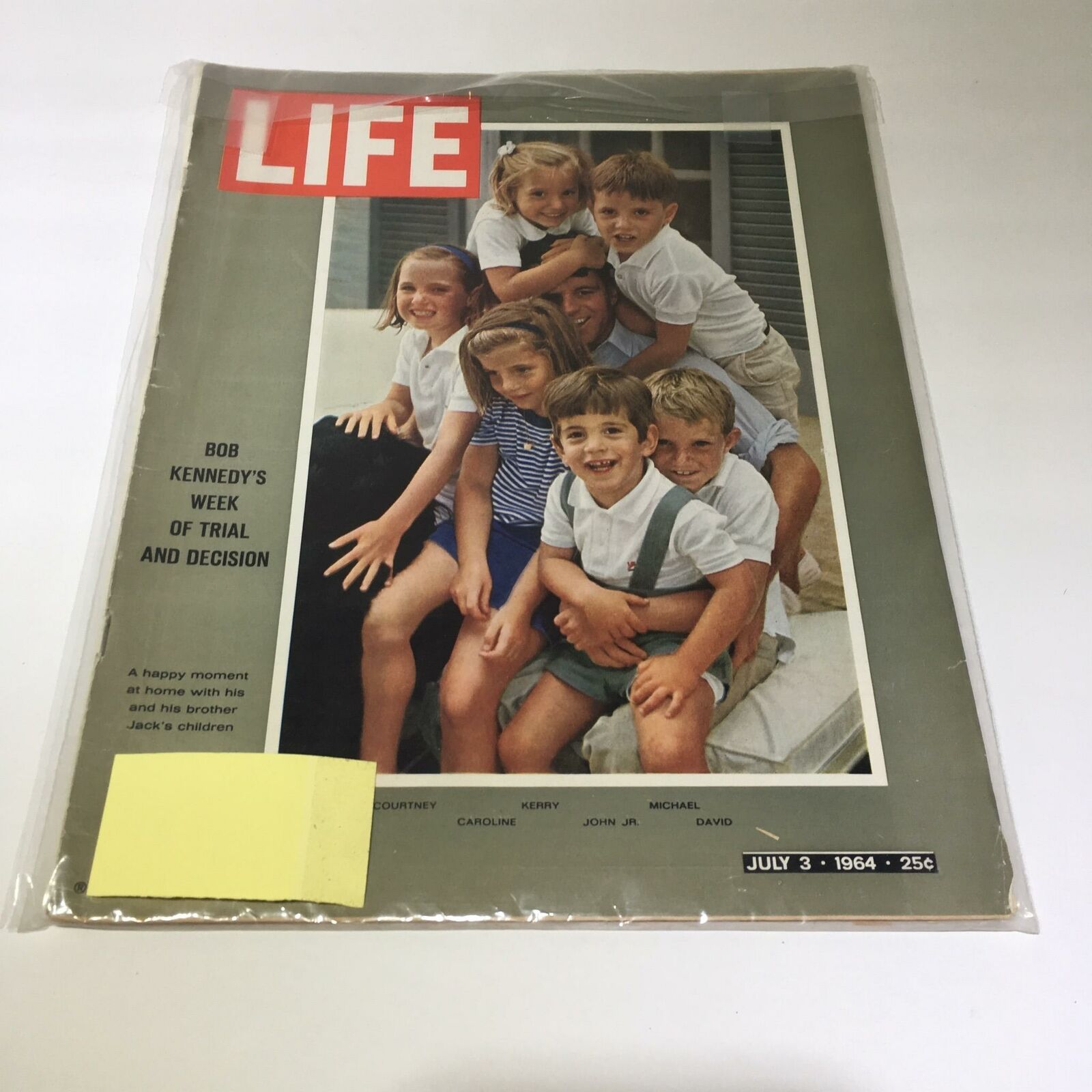 VTG Life Magazine July 7 1964 - Bob Kennedy's Week of Trial and Decision