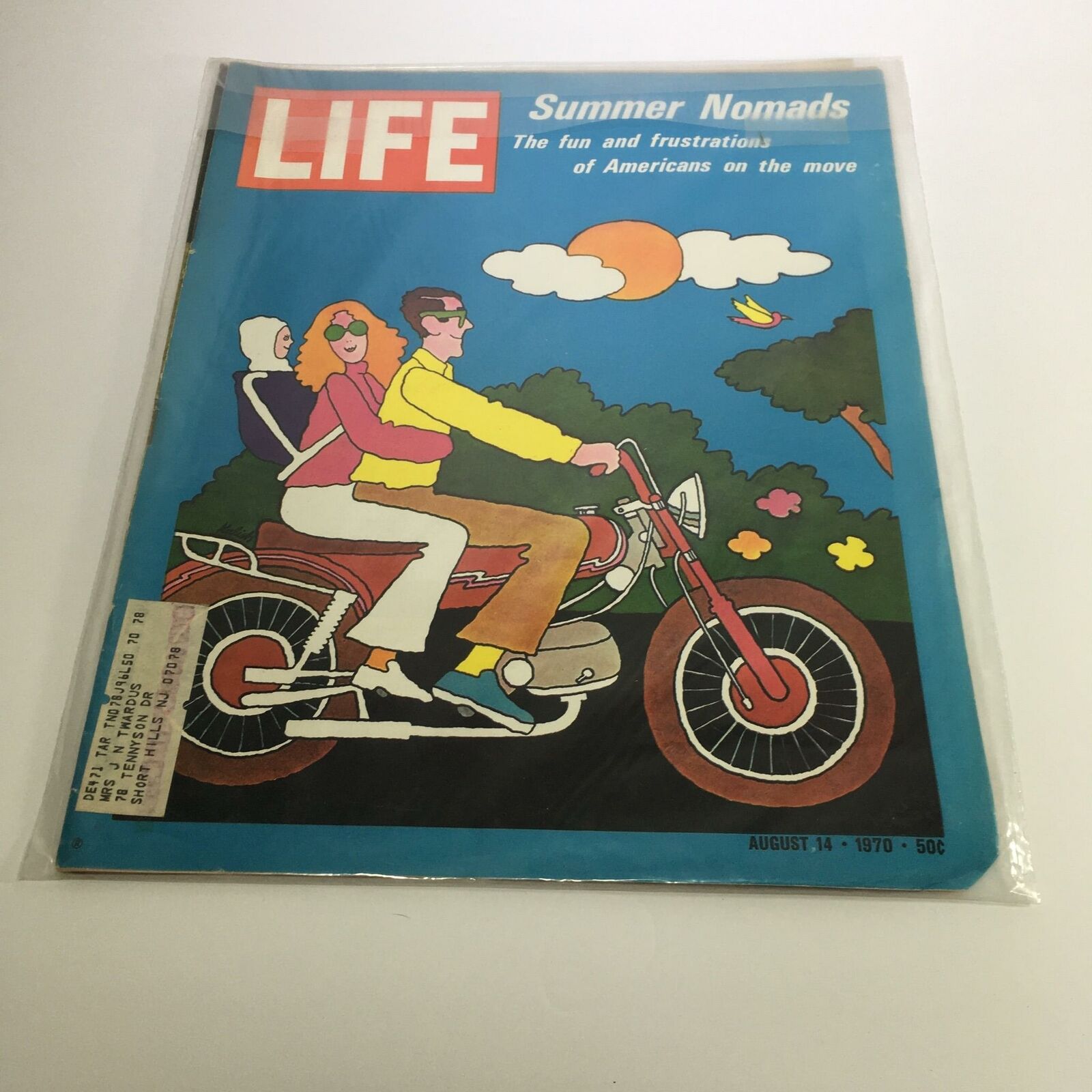 Life Magazine August 14 1970 The Fun & Frustrations of Americans on the Move