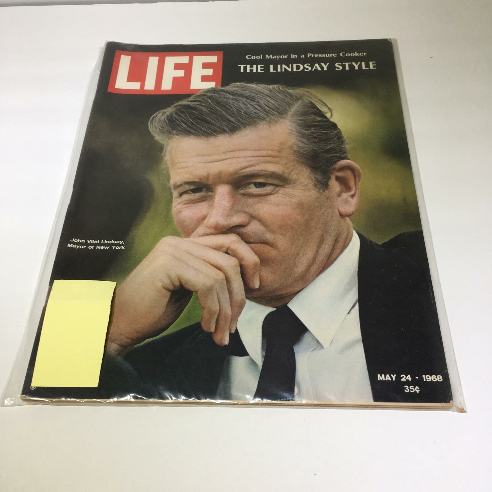 VTG Life Magazine May 24 1968 Politician John Vliet Lindsay, Mayor of New York