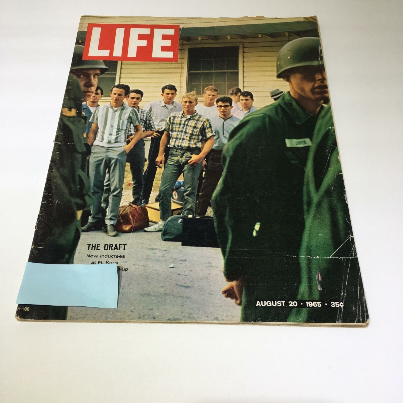 VTG Life Magazine August 20 1965 - The Draft New Inductees at Fort Knox