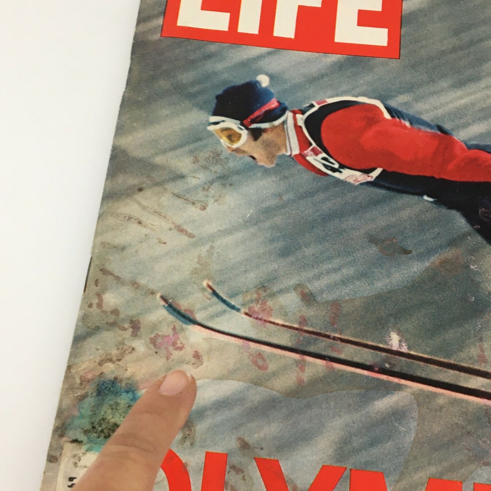 VTG Life Magazine February 18 1972 Japanese Olympic Athlete Yukio Kasaya Cover