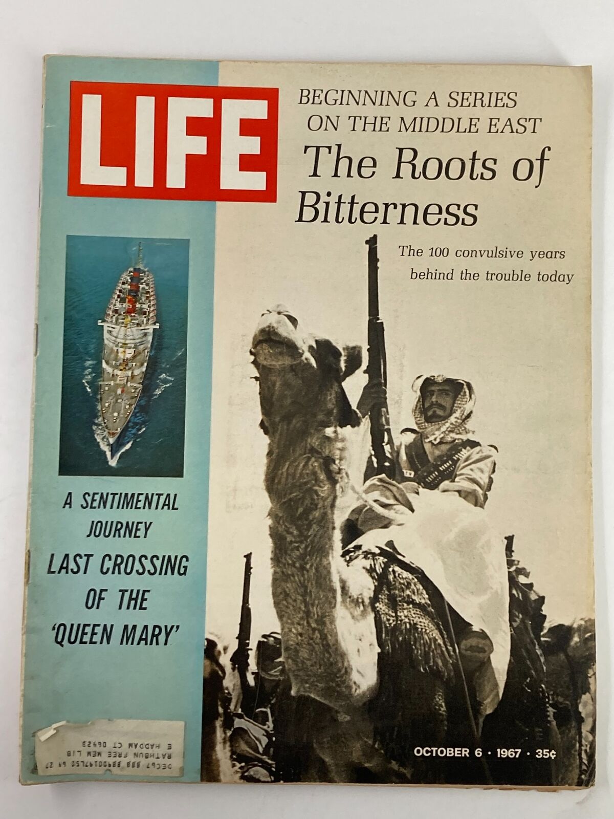 VTG Life Magazine October 6 1967 The Last Crossing of the 'Queen Mary'