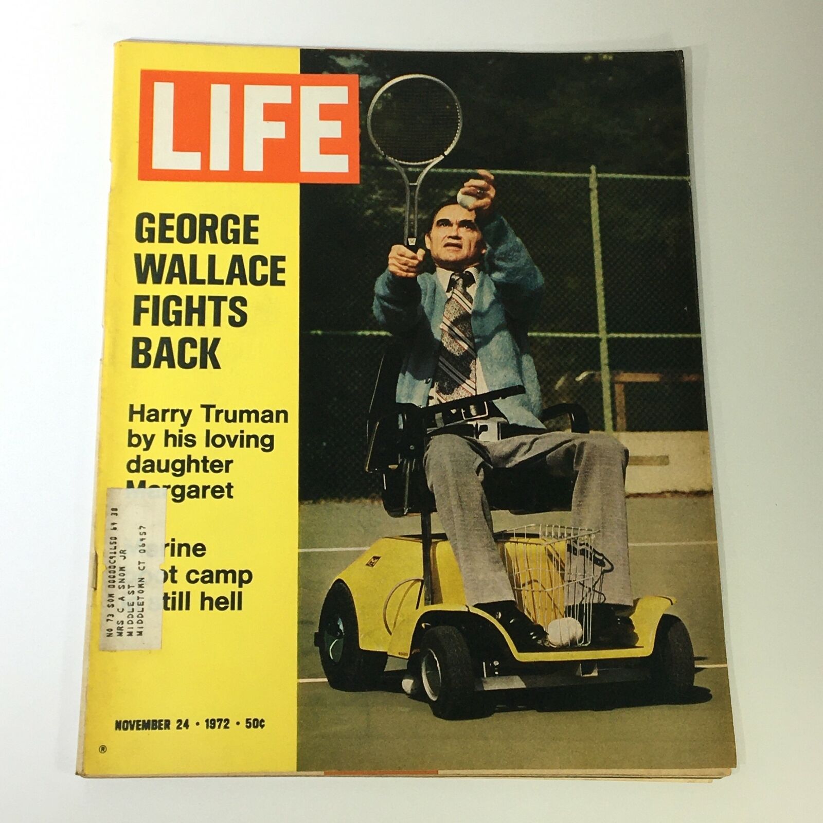 VTG Life Magazine November 24 1972 George Wallace Cover and Harry Truman Feature