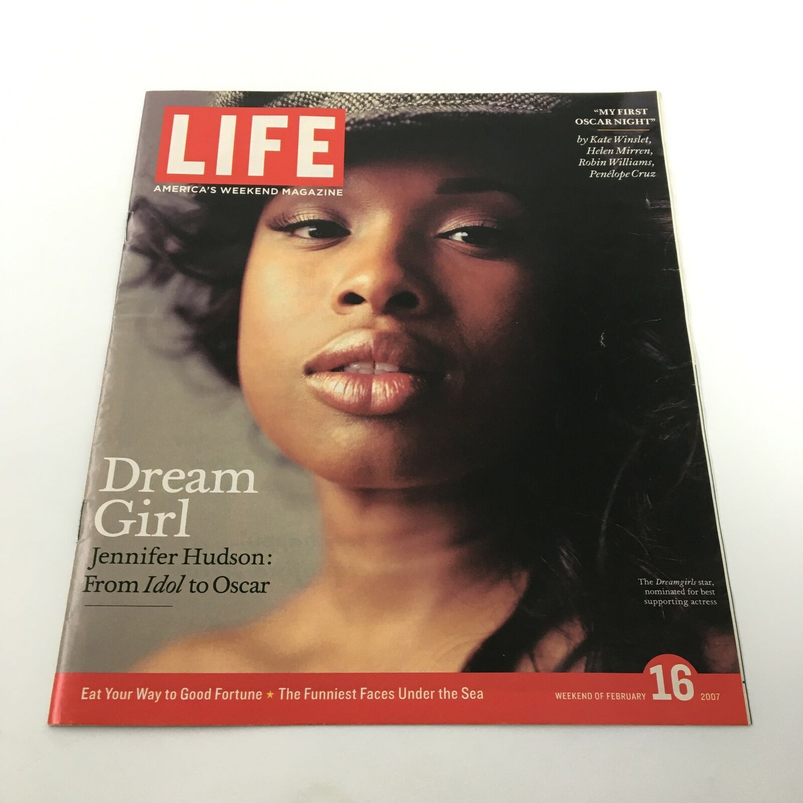 Life Magazine Newspaper Insert Jennifer Hudson February 16 2007 No Label