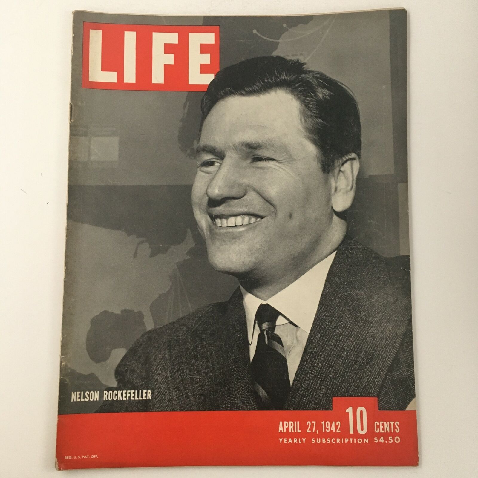 Life Magazine April 27 1942 Businessman Nelson Rockefeller Photograph Cover