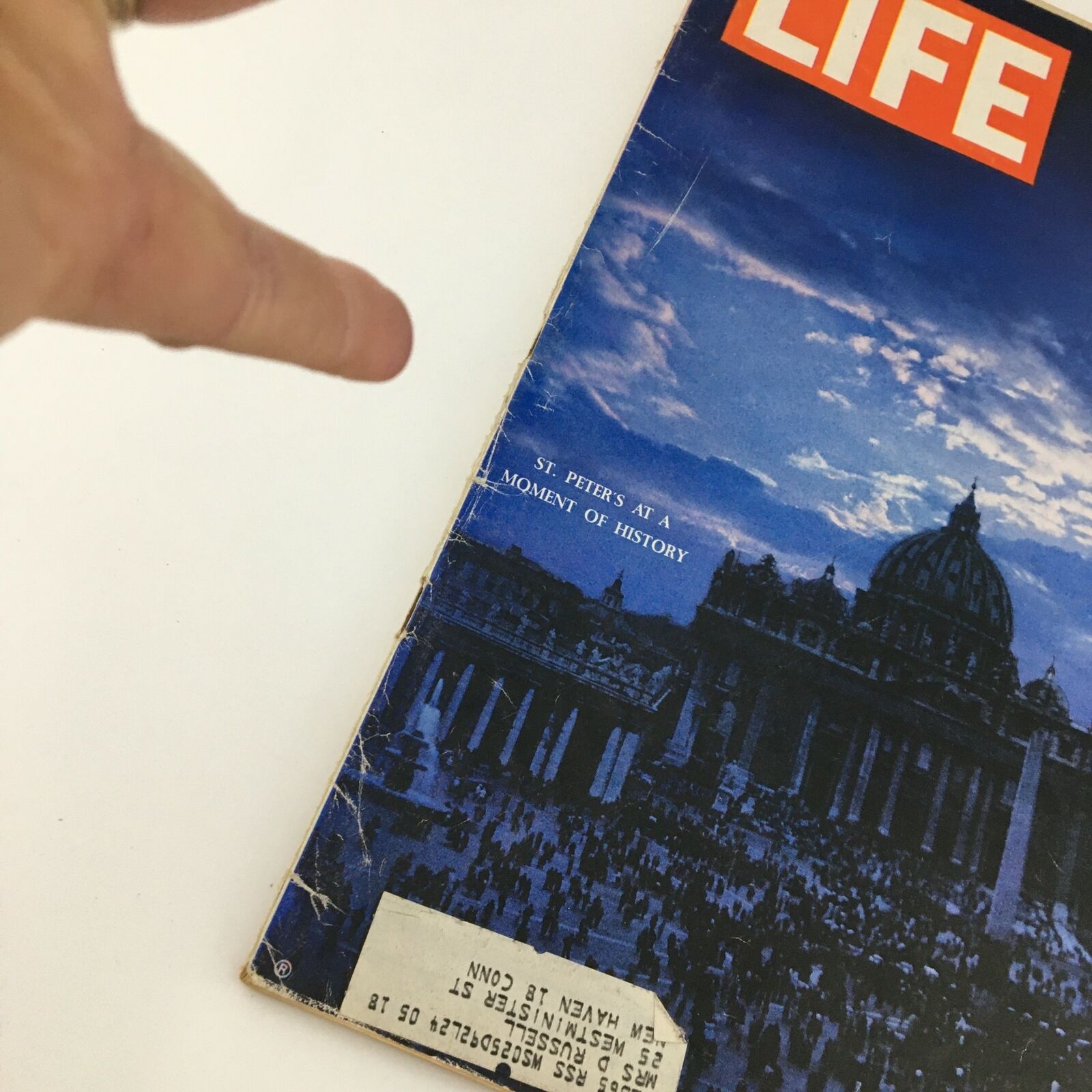 VTG Life Magazine June 14 1963 St. Peters at a Moment of History Cover Feature