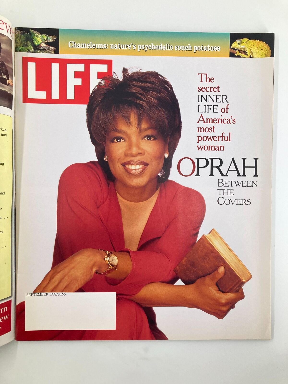 Life Magazine September 1997 Oprah Winfrey Between The Covers No Label