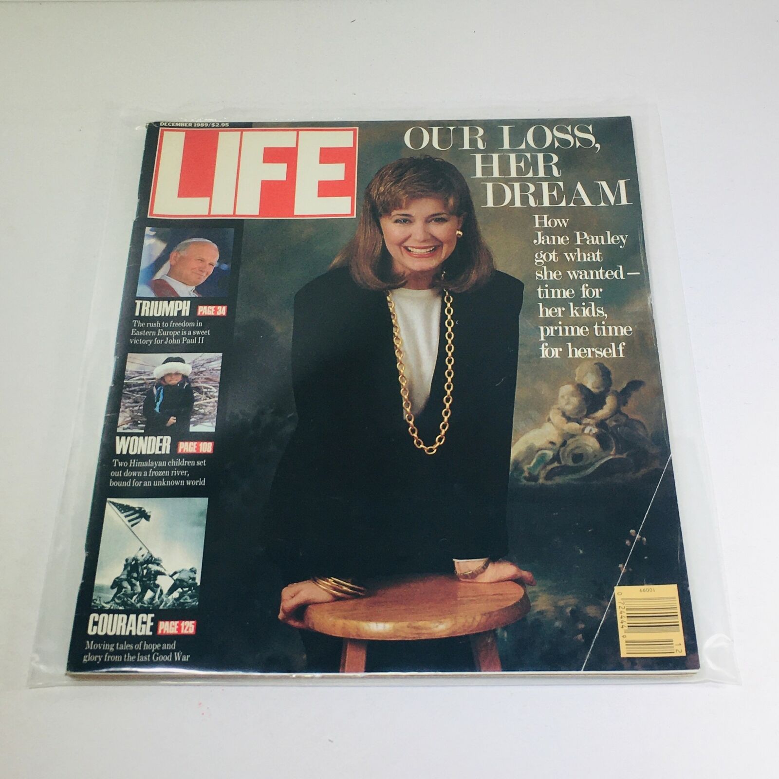 VTG Life Magazine: December 1989 - Jane Pauley/Pope John Paul II/Wonder/Courage