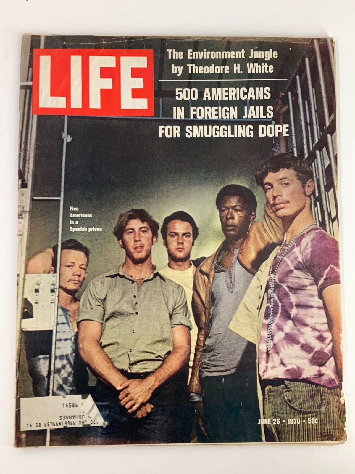 VTG Life Magazine June 26 1970 Five Americans in a Spanish Prison