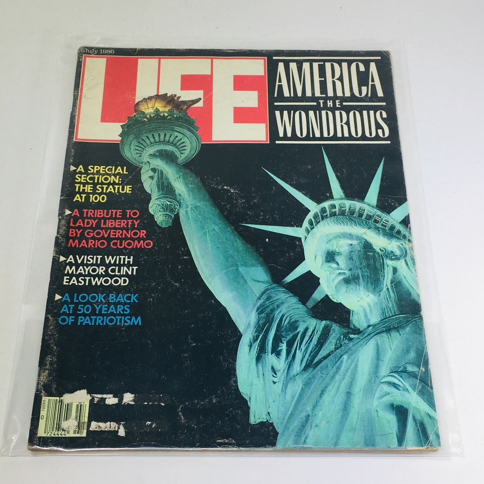 VTG Life Magazine: July 1986 - America The Wondrous/Tribute to Lady Liberty