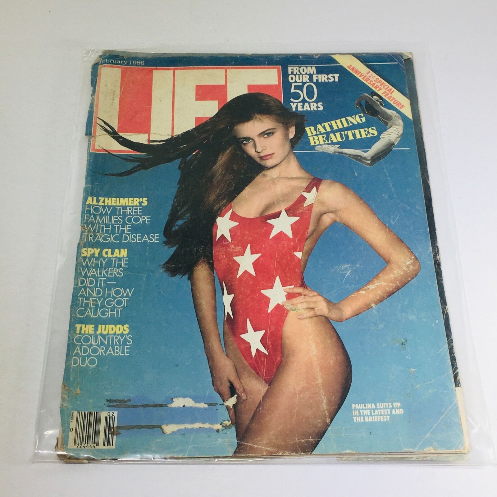 VTG Life Magazine: February 1986 - Paulina Suits Up Bathing Beauties/Spy Clan