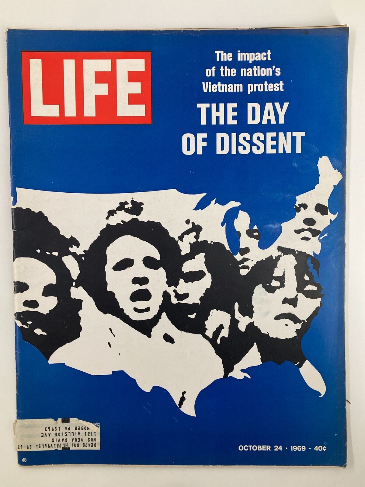 VTG Life Magazine October 24 1969 The Nation Vietnam Protest The Day of Dissent