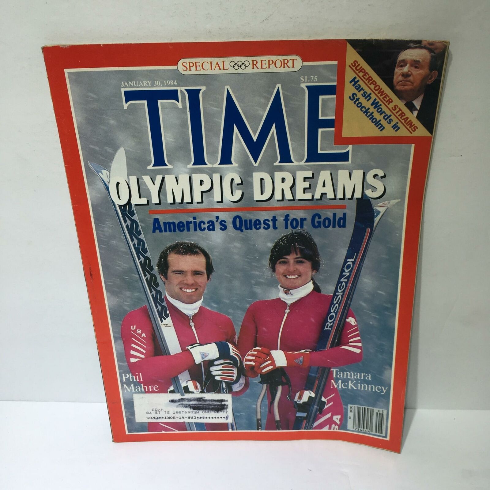 Time Magazine Jan 30 1984 Olympic Dreams Phil Mahre & Tamara McKinney