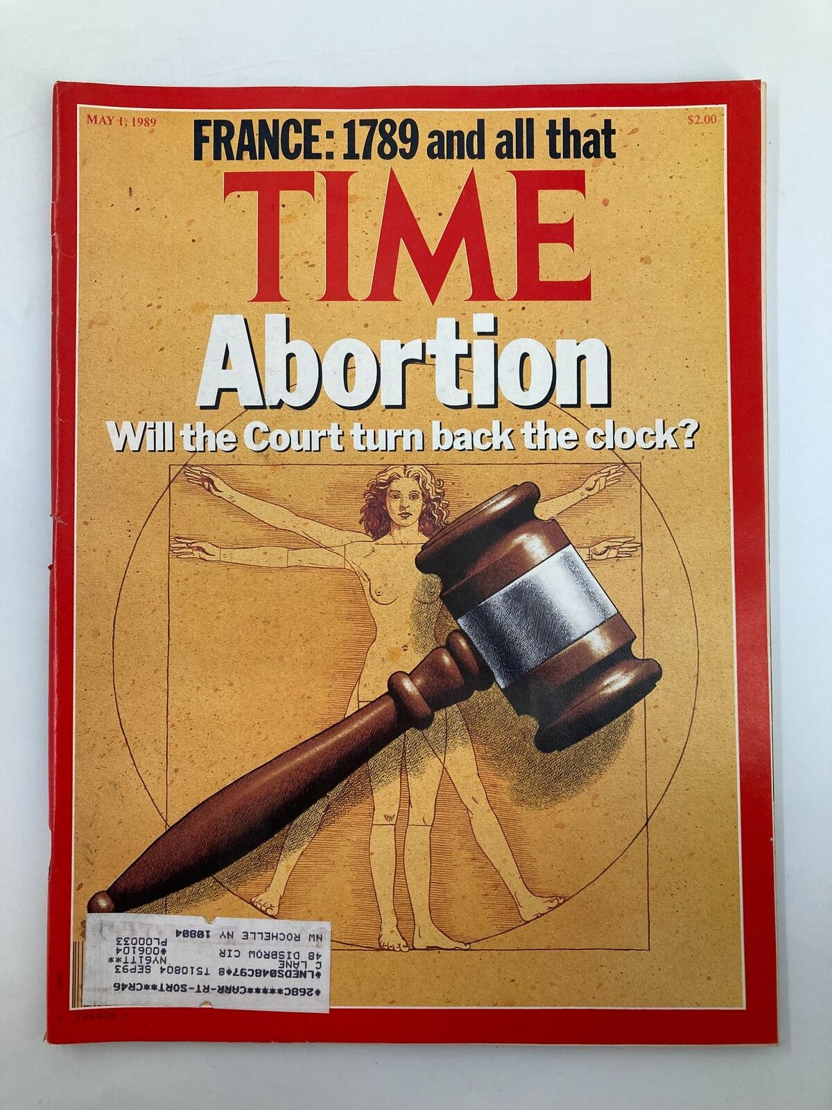 VTG Time Magazine May 4 1989 Abortion Will The Court Turn Back The Clock