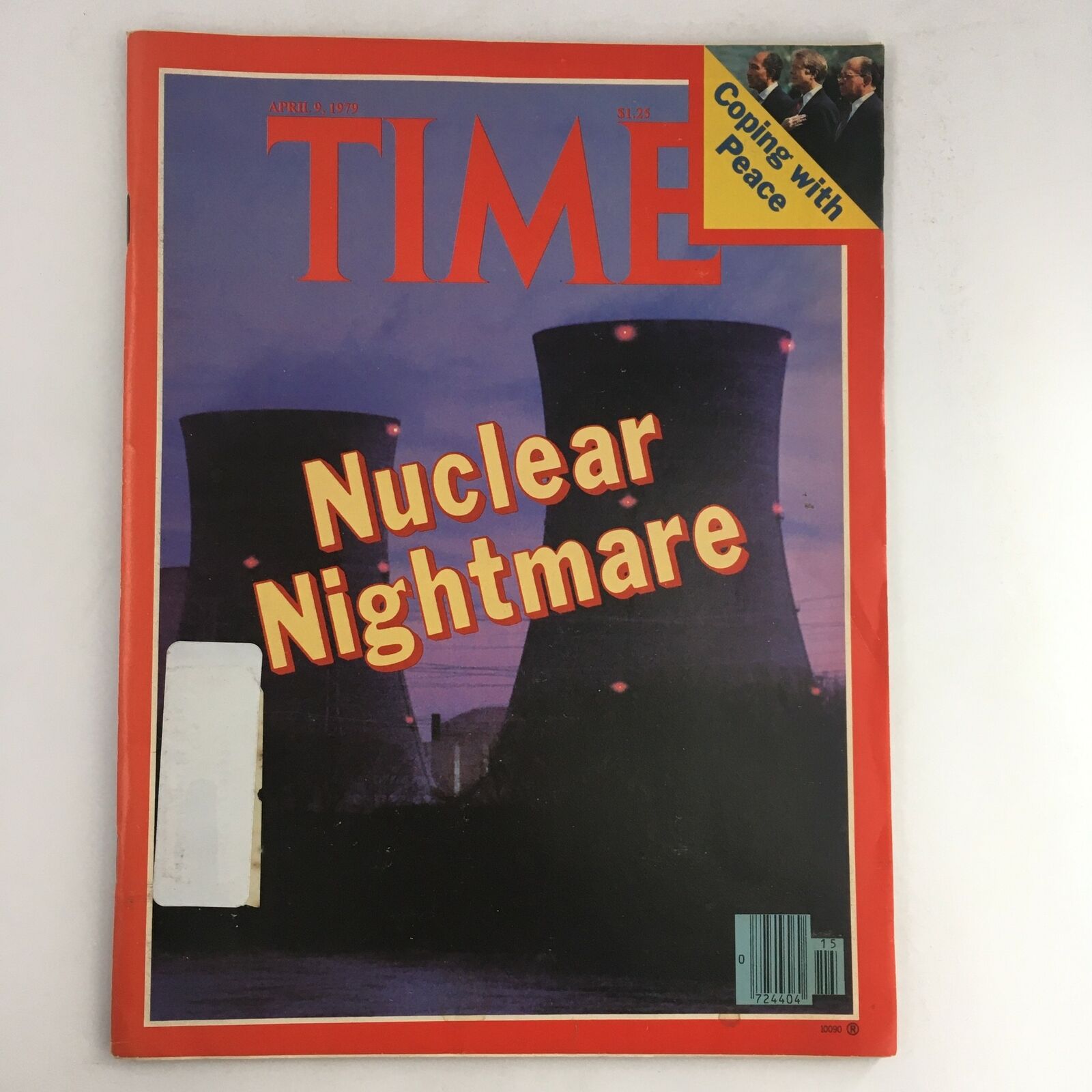 Time Magazine April 9 1979 Vol 113 #15 Nuclear Nightmare & Coping with Peace