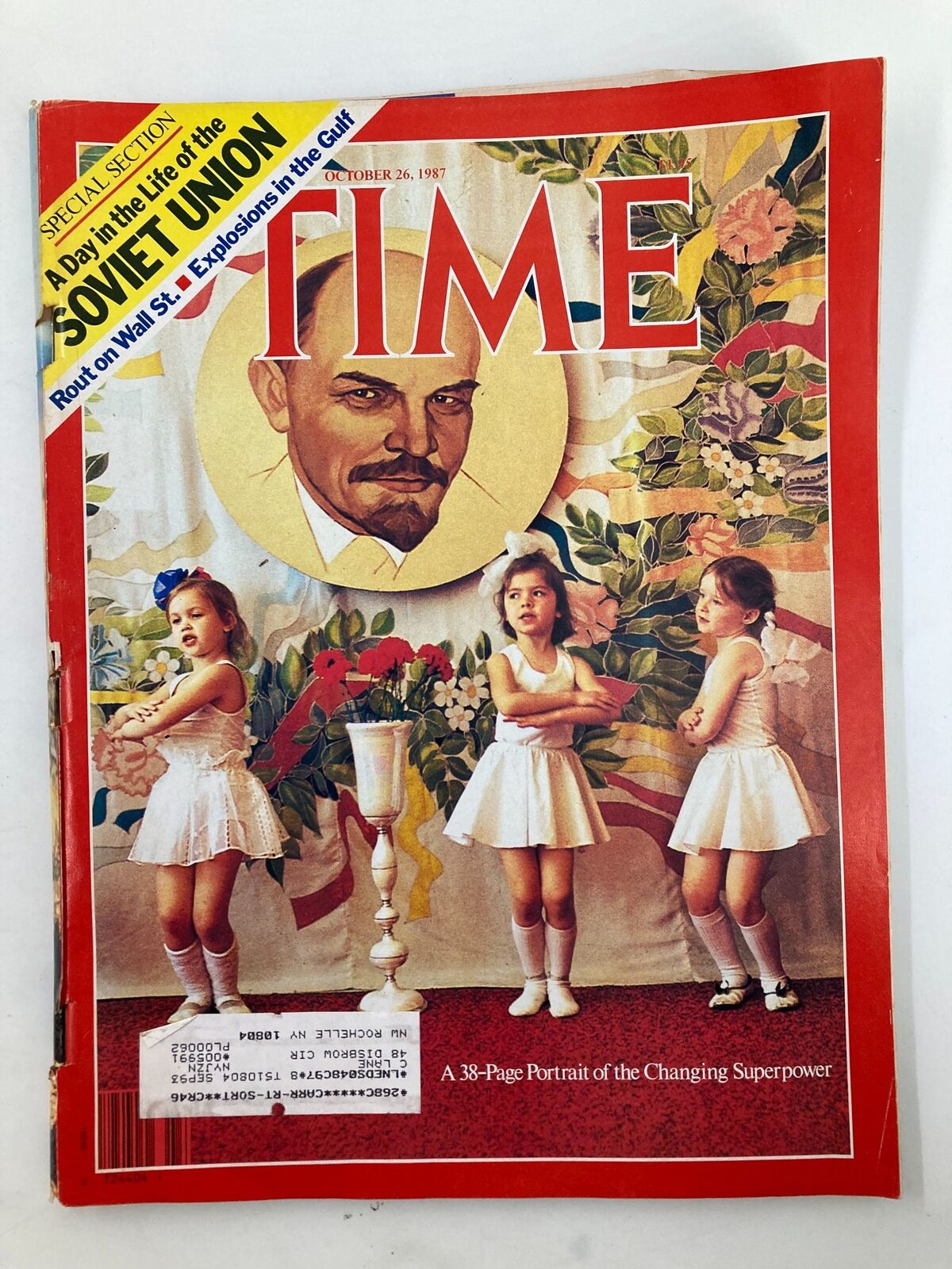 VTG Time Magazine October 26 1987 A Day in the Life of the Soviet Union